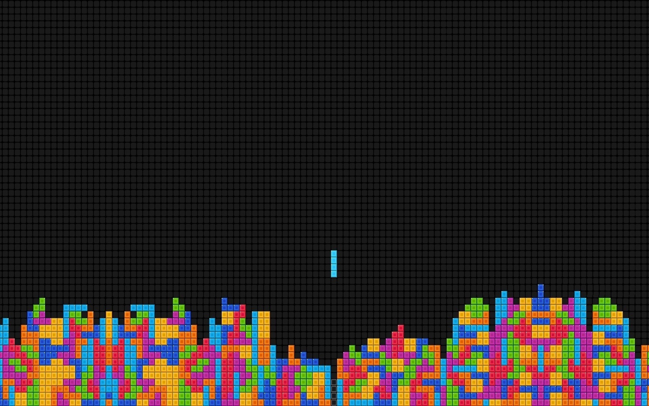 Video Games Digital Art Tetris 2560x1600