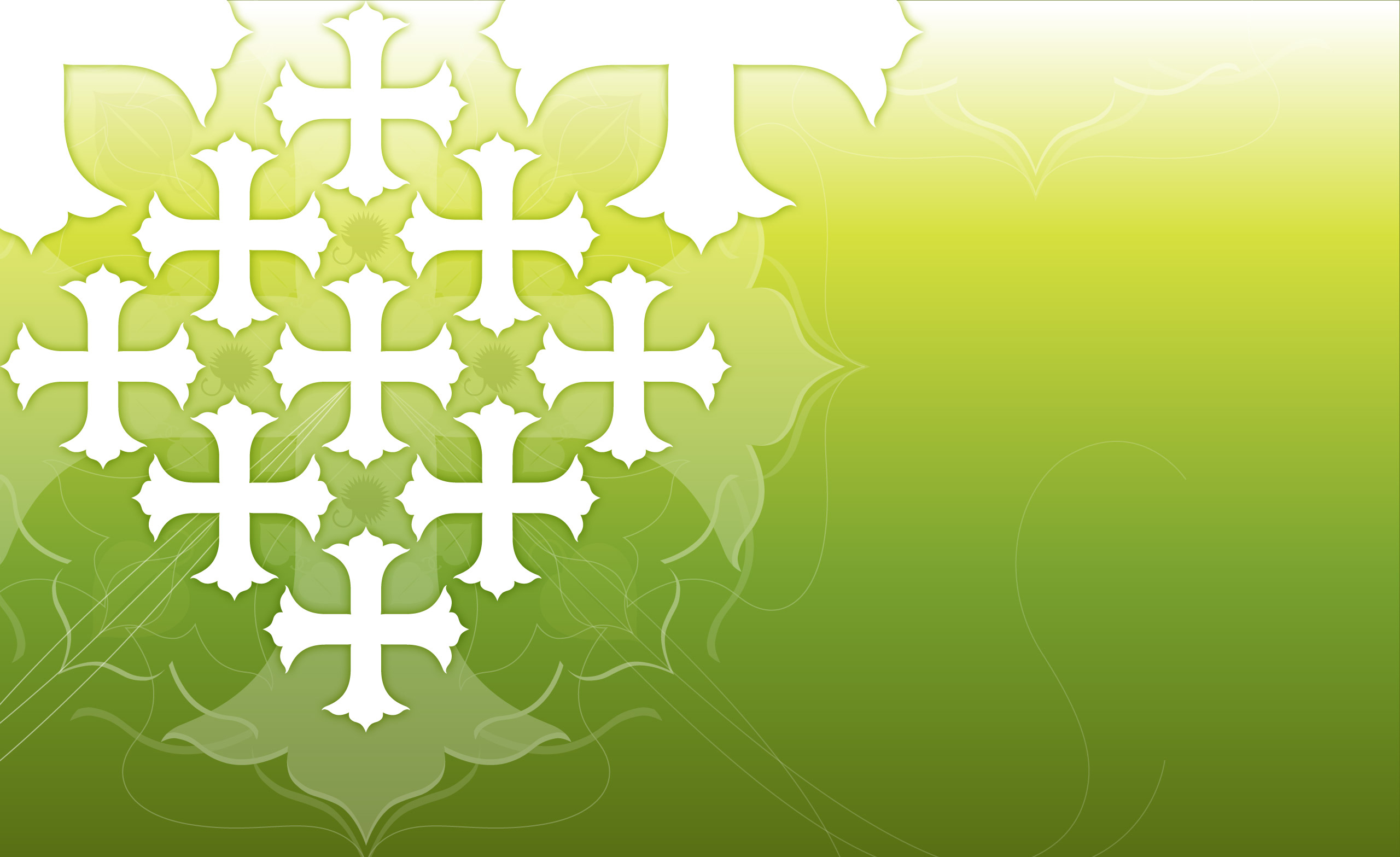 Vector Cross Green 2560x1567