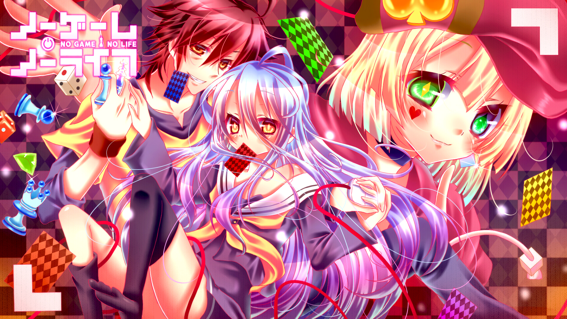 Shiro No Game No Life Sora No Game No Life Tet No Game No Life 1920x1080