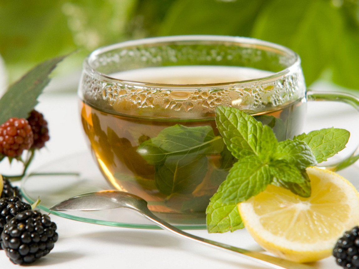 Tea Lemons Blackberries Mint 1152x864