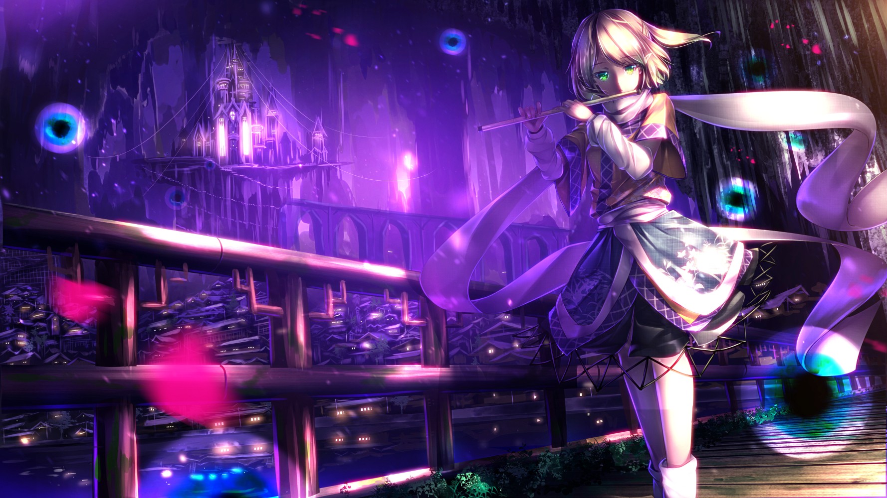 Anime Touhou Mizuhashi Parsee 1778x1000