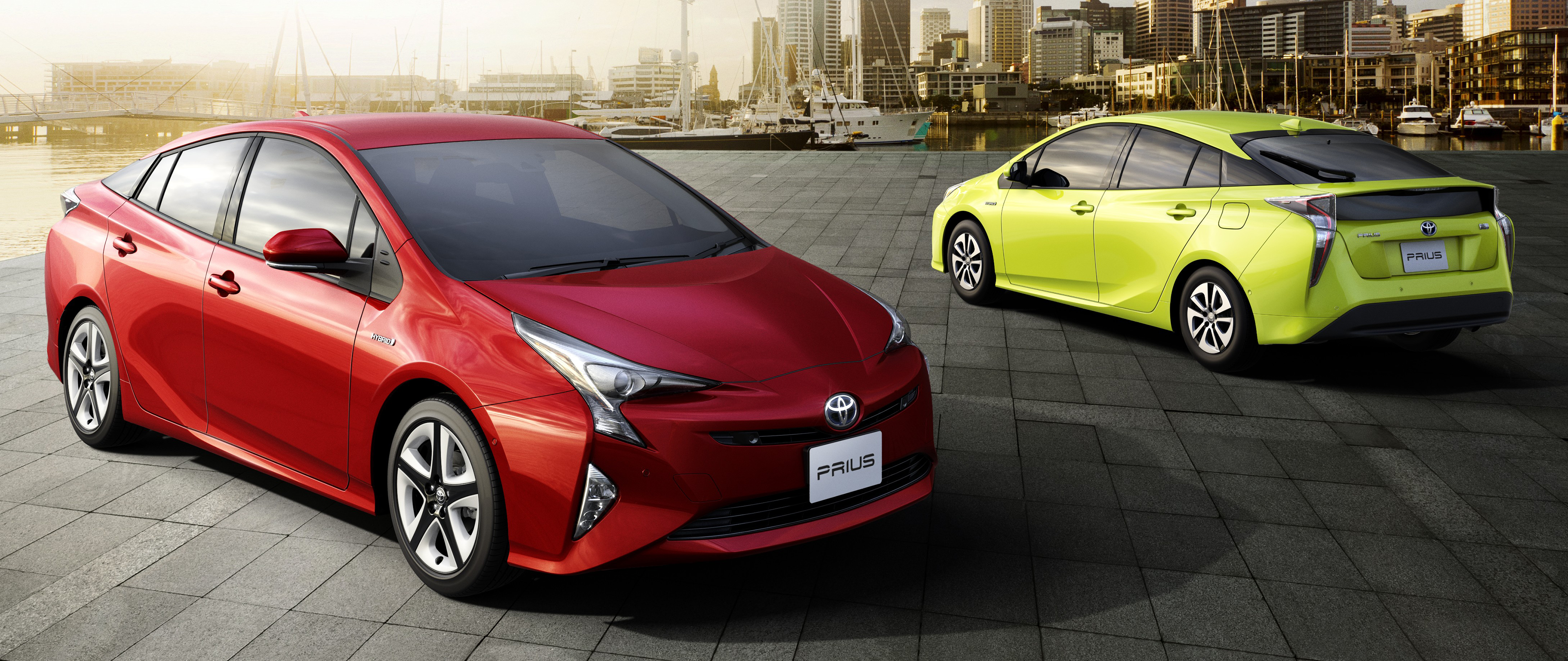 Toyota Prius Car Vehicle Electric Car 3840x1620