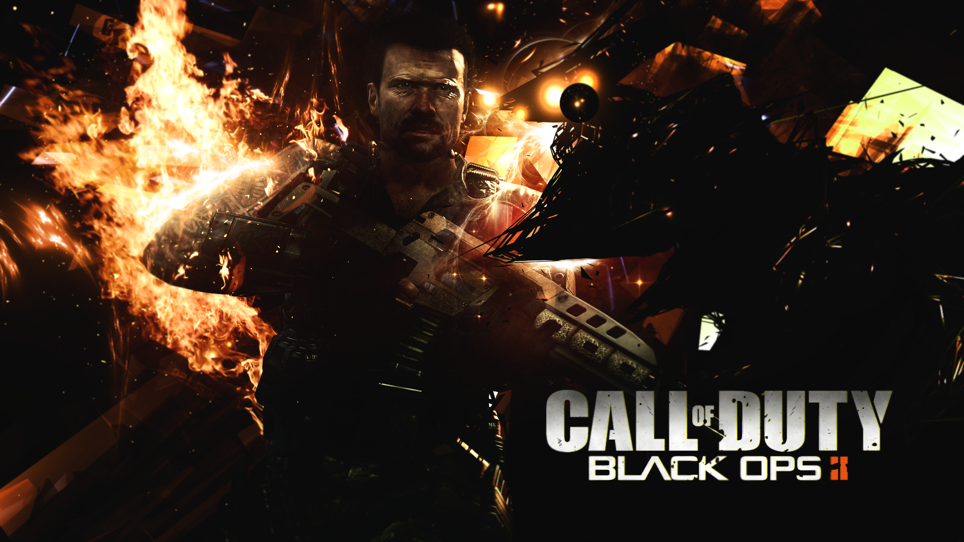 Call Of Duty Black Ops Call Of Duty Black Ops Ii Video Games Dark Fire Call Of Duty 1920x1080