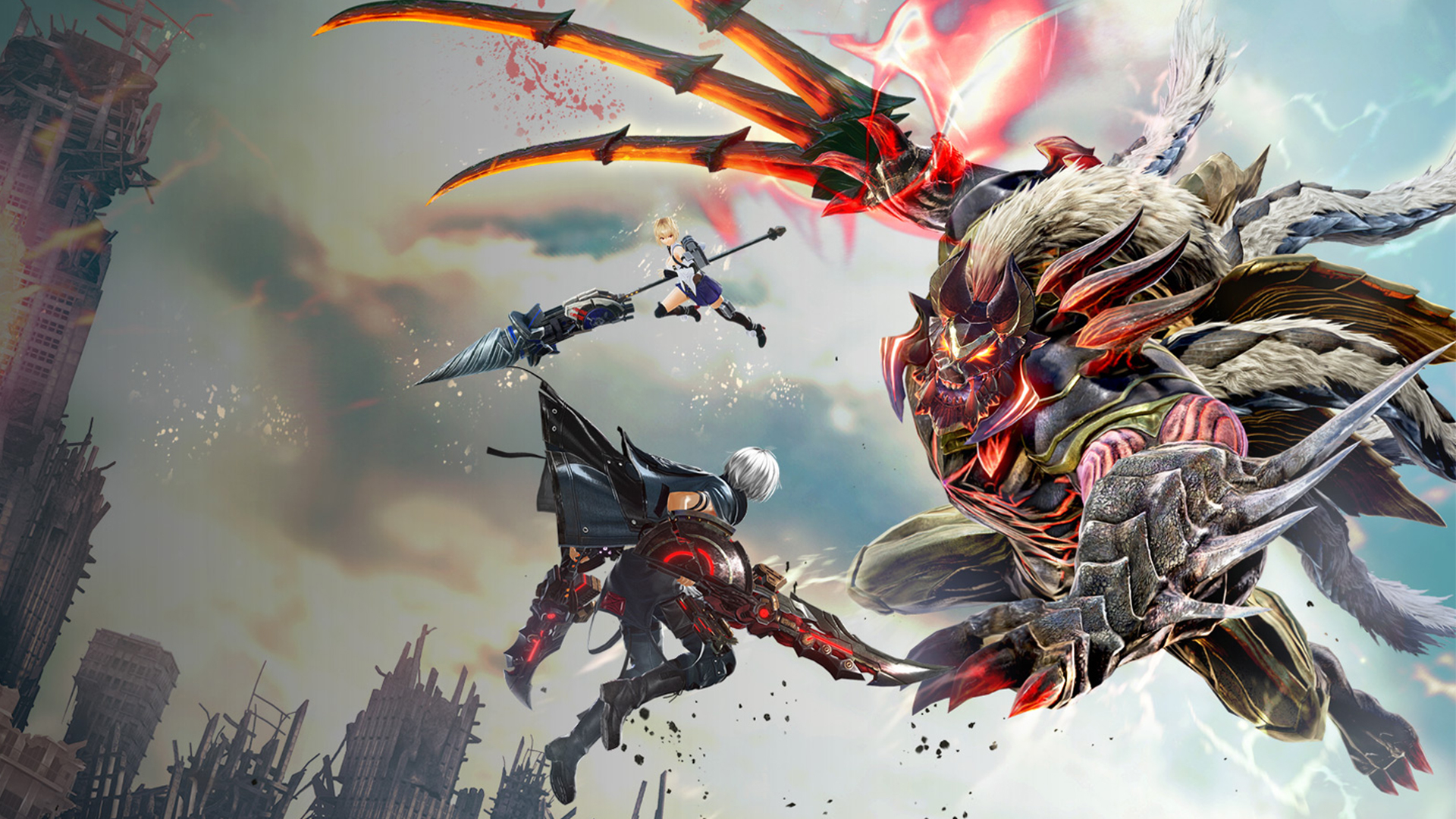 God Eater 3 Monster Anime Video Games 1920x1080