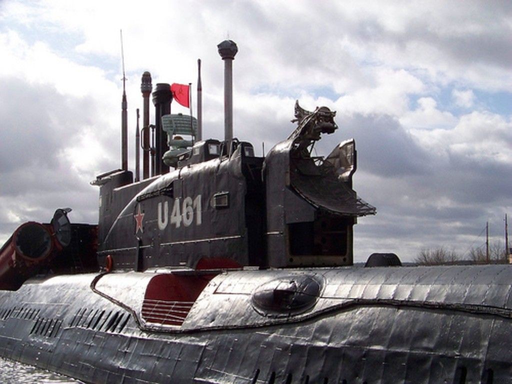 Submarine U Boat Russian Navy Military Flag Vehicle 1024x768