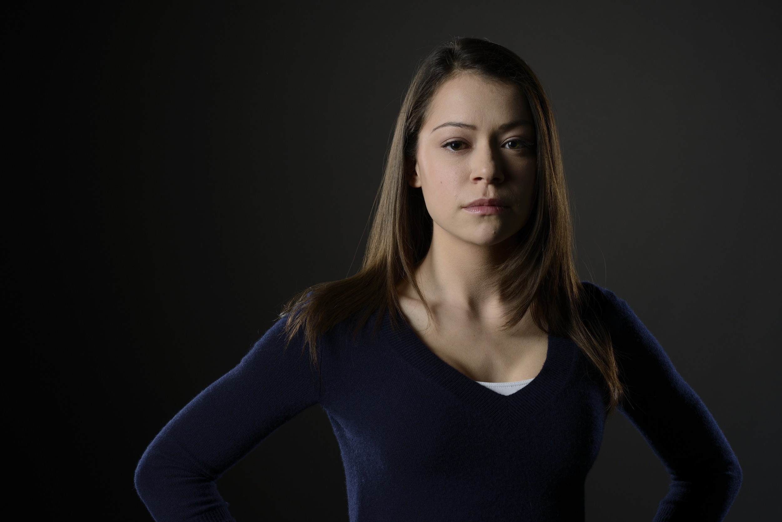 Tatiana Maslany Actress Canadian Brunette Brown Eyes 2500x1668