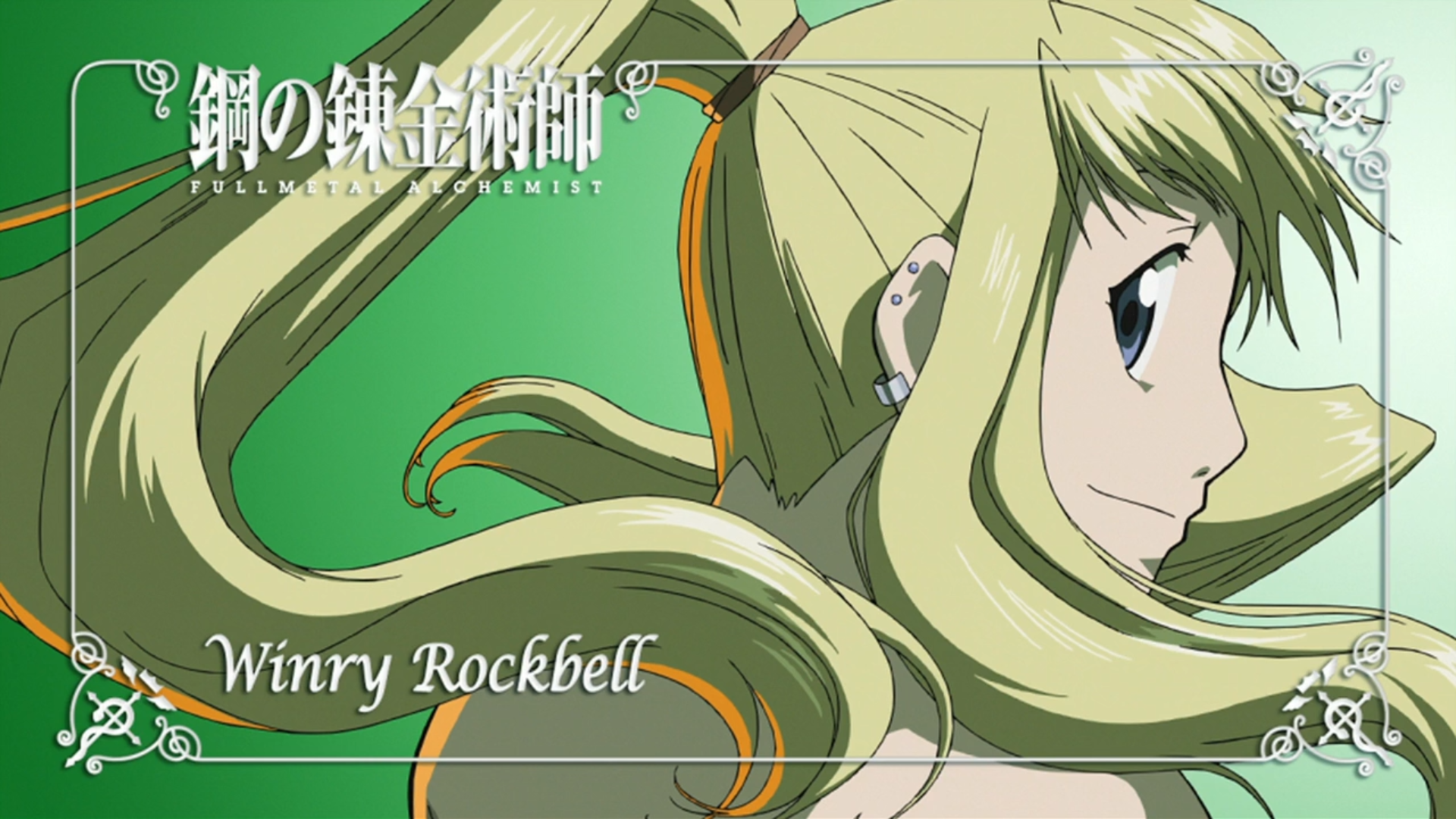 Fullmetal Alchemist Brotherhood Rockbell Winry Anime Girls Anime 1920x1080
