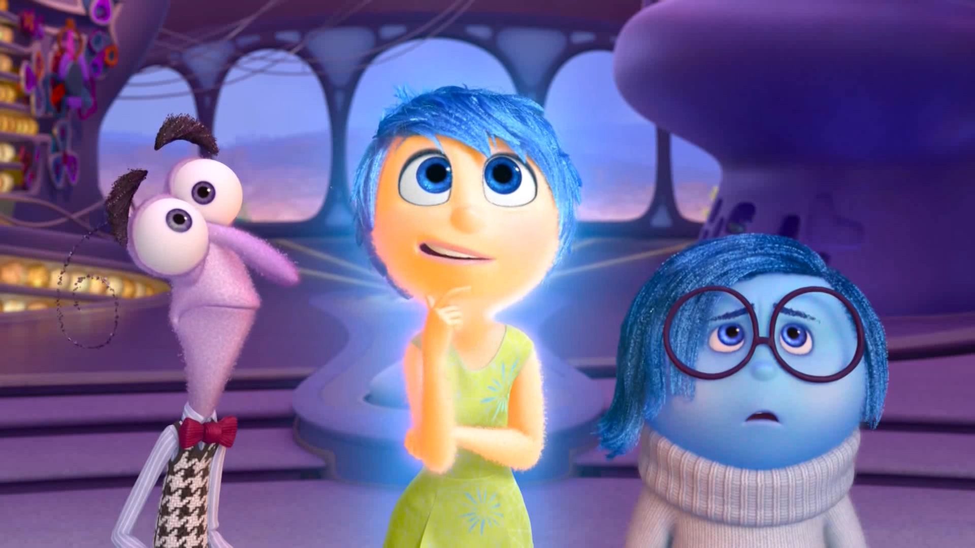 Sadness Inside Out Joy Inside Out Fear Inside Out 1920x1080