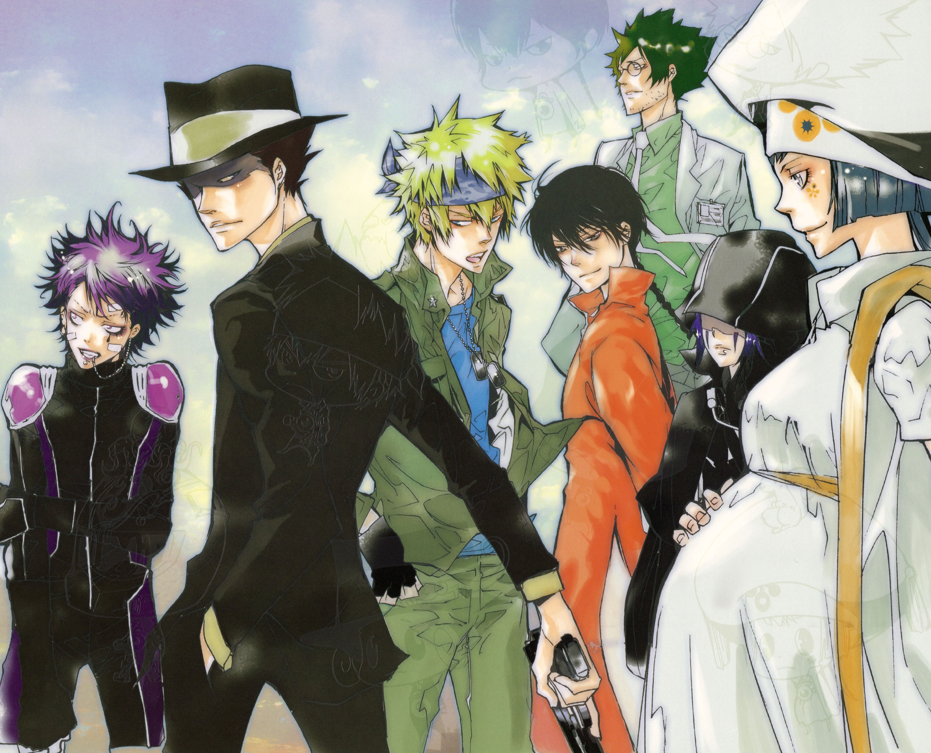 Colonnello Kateky Hitman Reborn Viper Kateky Hitman Reborn Skull Kateky Hitman Reborn Verde Kateky H 2968x2400