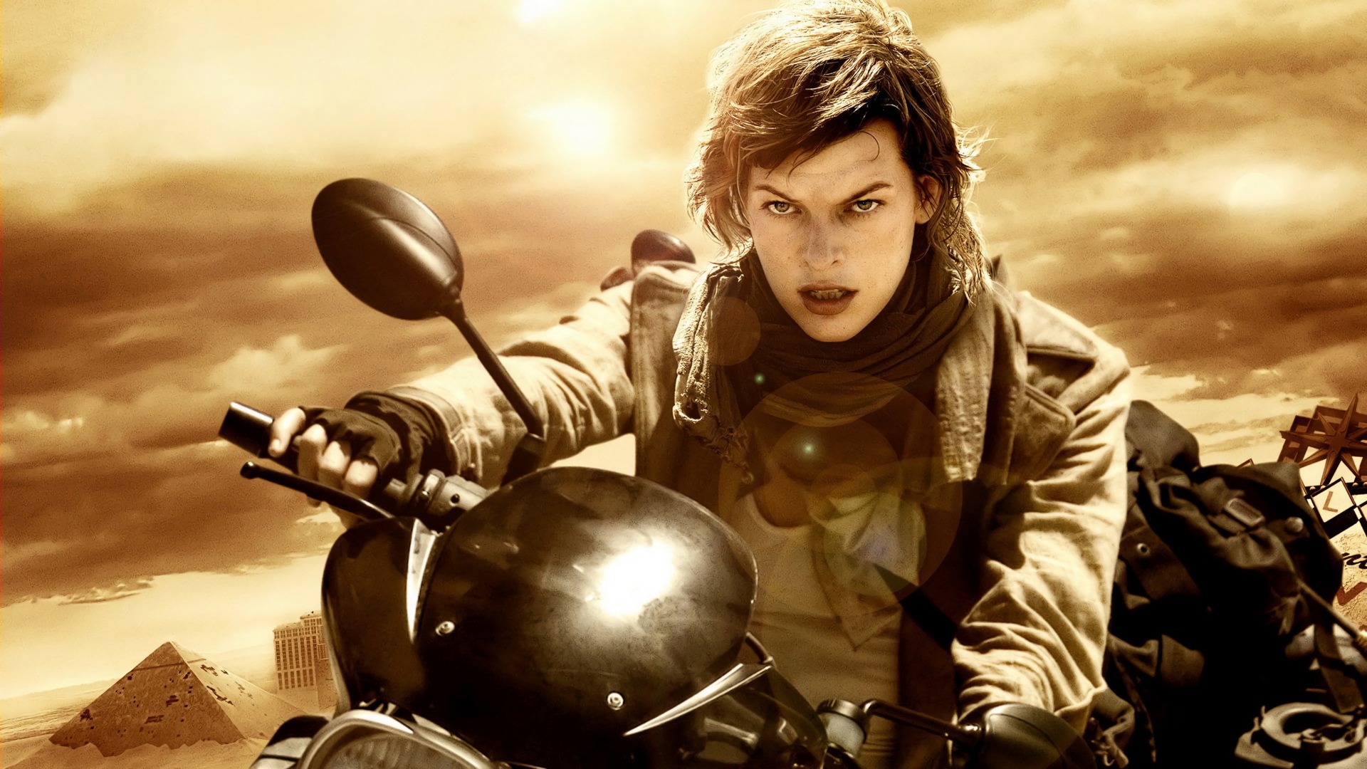 Resident Evil Extinction Alice Resident Evil Milla Jovovich 1920x1080