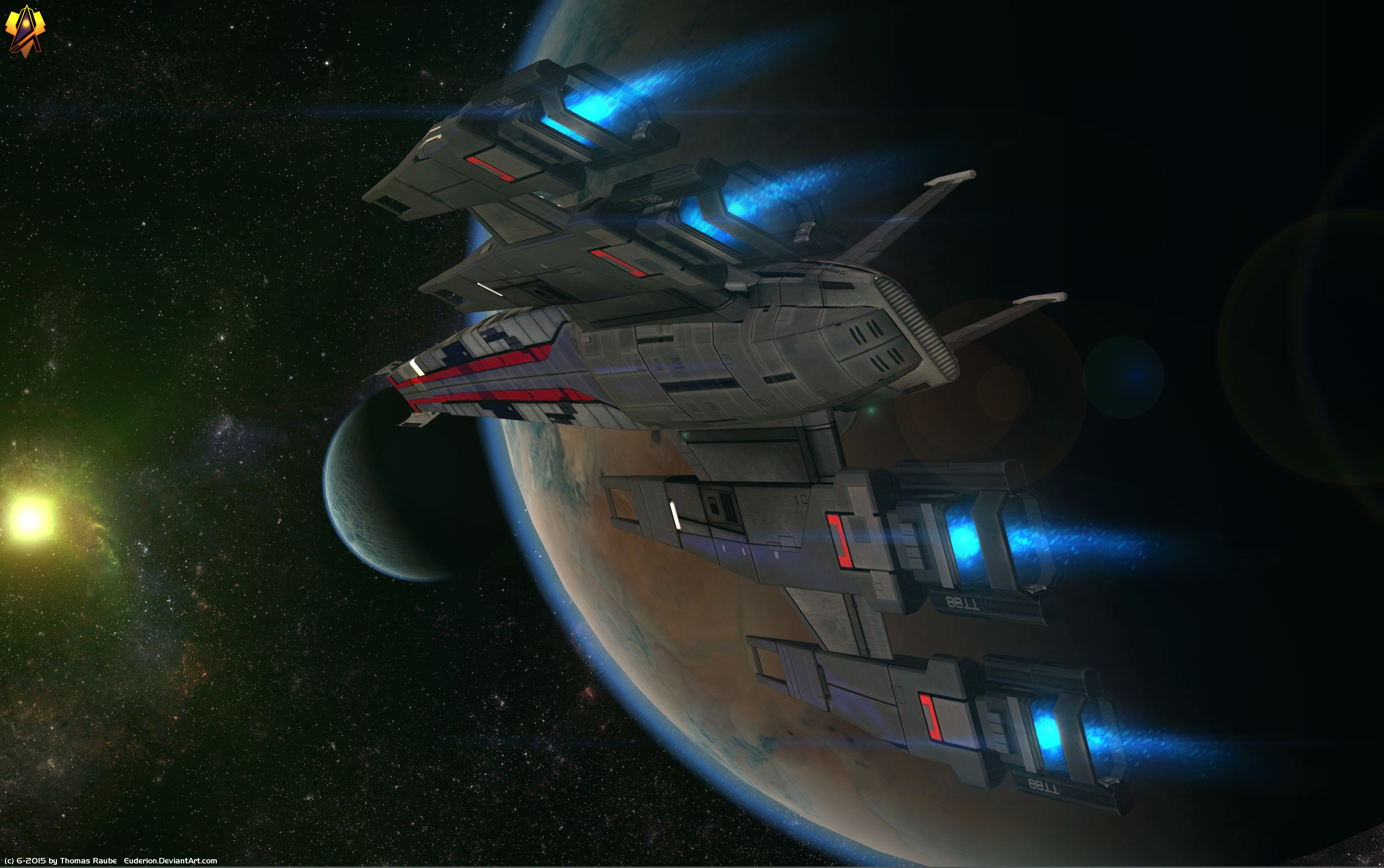 Mass Effect Starship Normandy SR 2 5100x3200