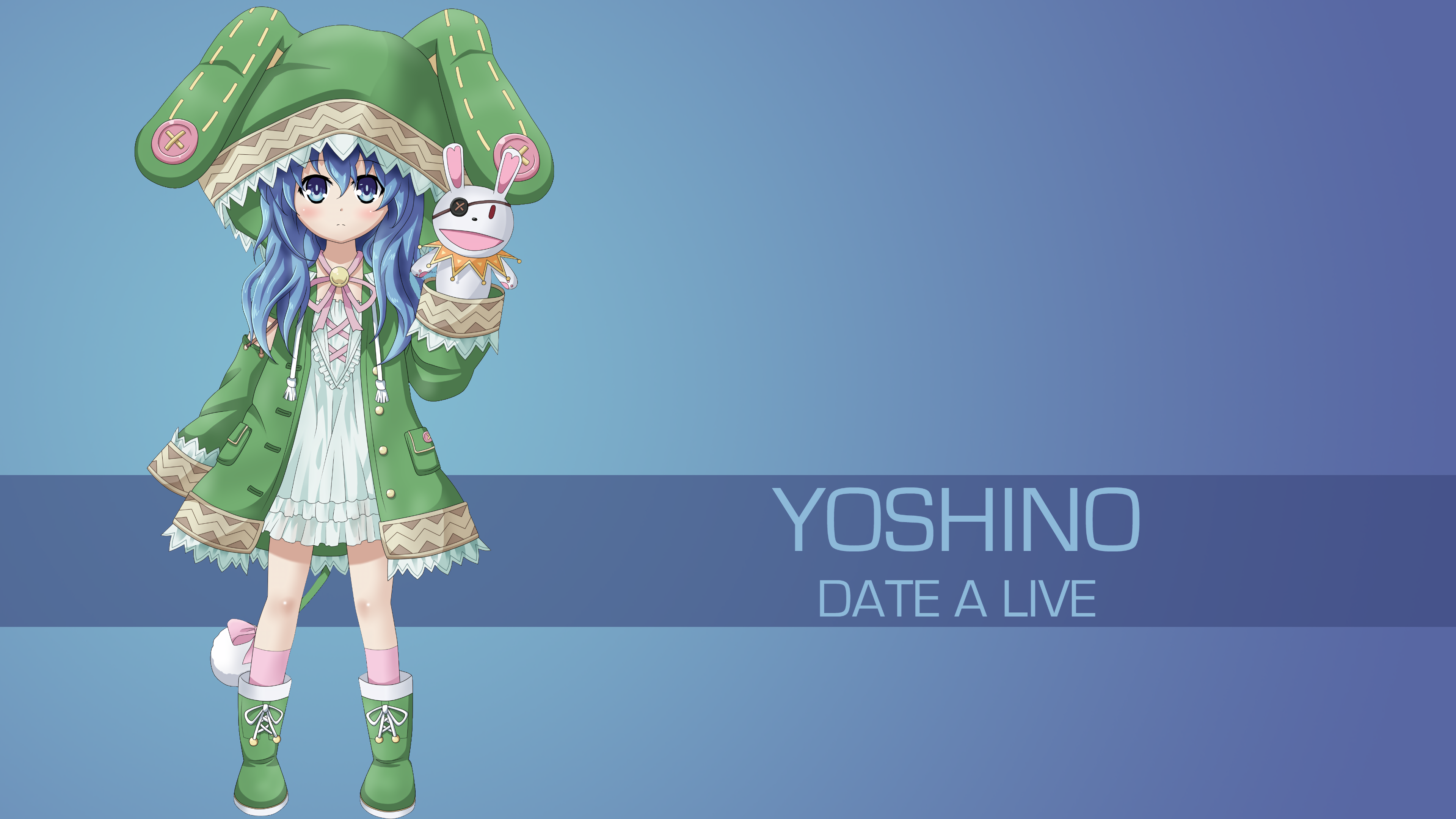 Date A Live Anime Girls Yoshino 3840x2160
