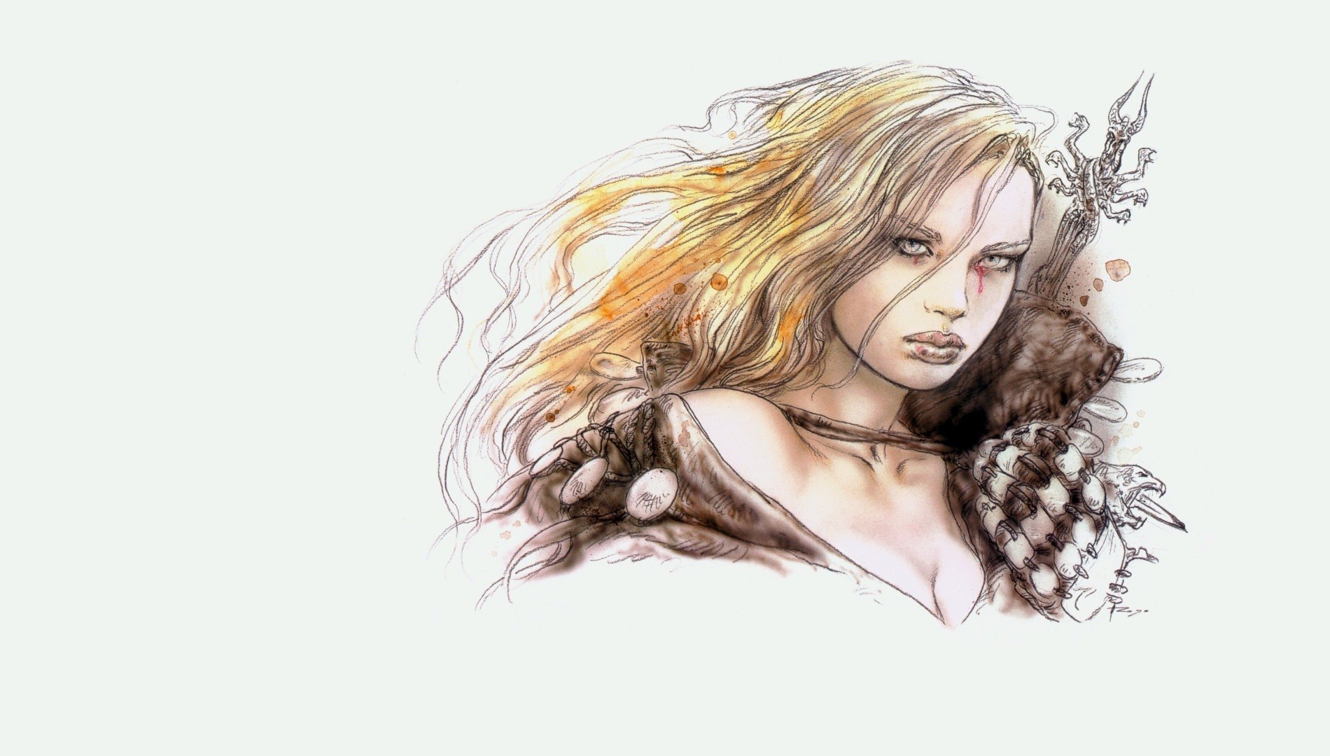 Fantasy Art Artwork Luis Royo 1900x1080