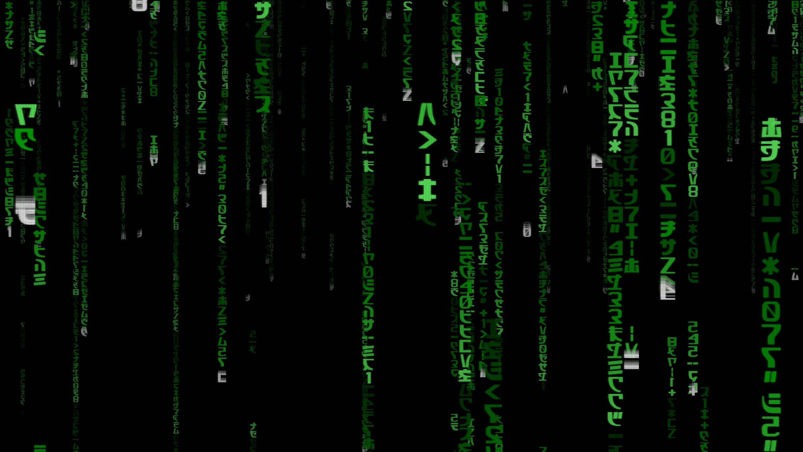 The Matrix Matrix Minimalism 2560x1440
