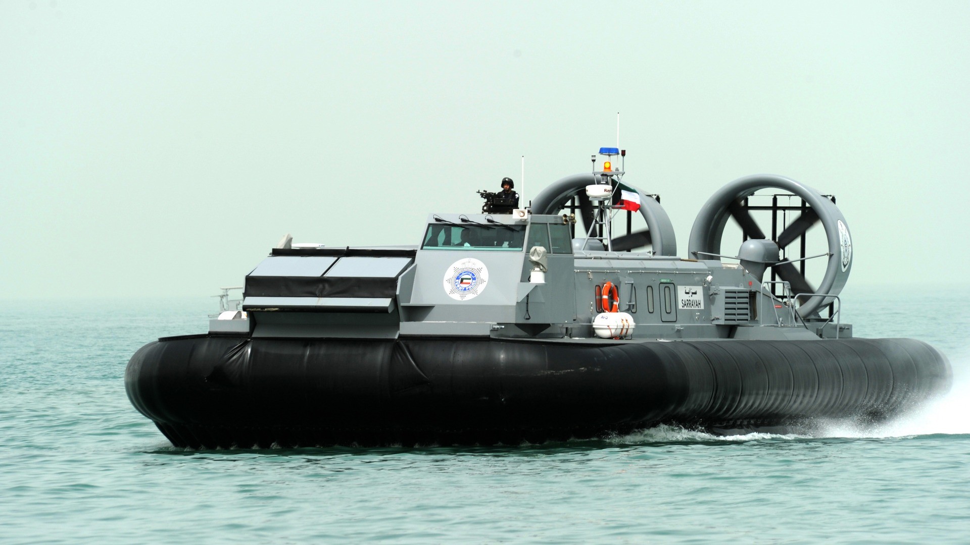Hovercraft Military Navy Soldier 1920x1080