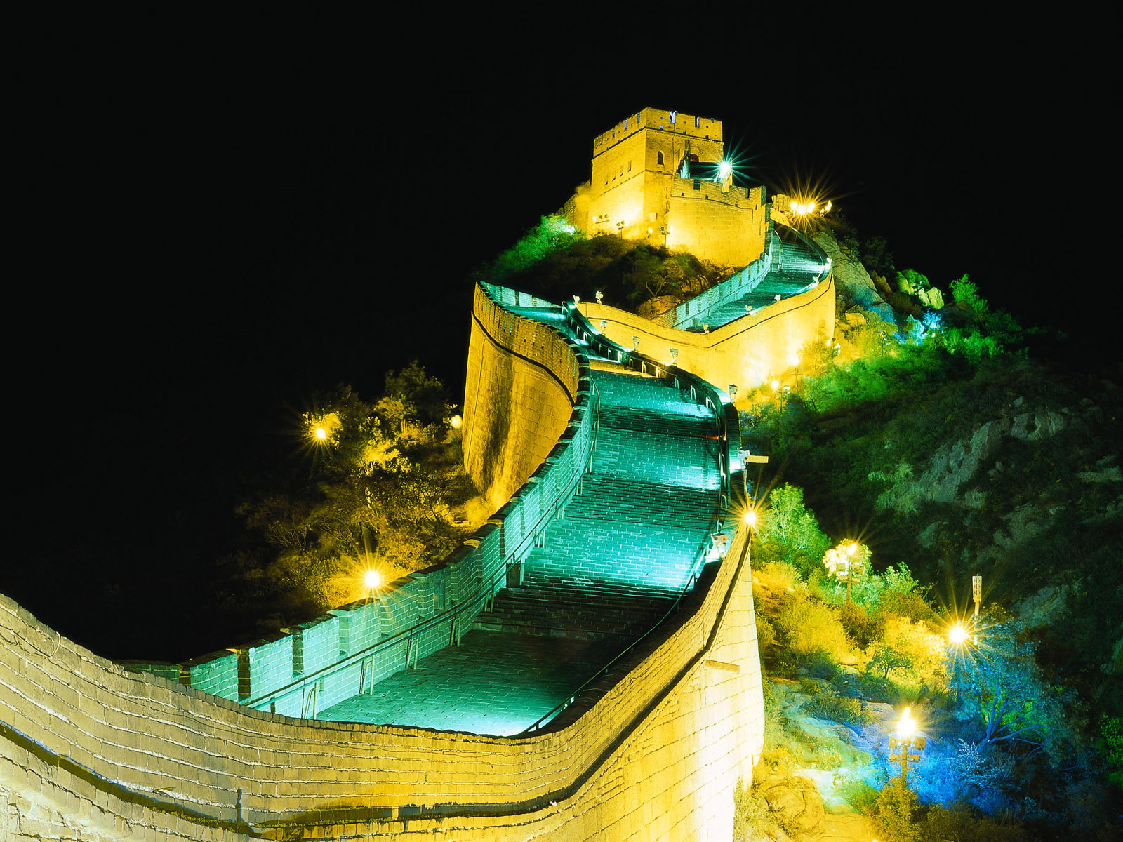 Man Made Great Wall Of China 1600x1200
