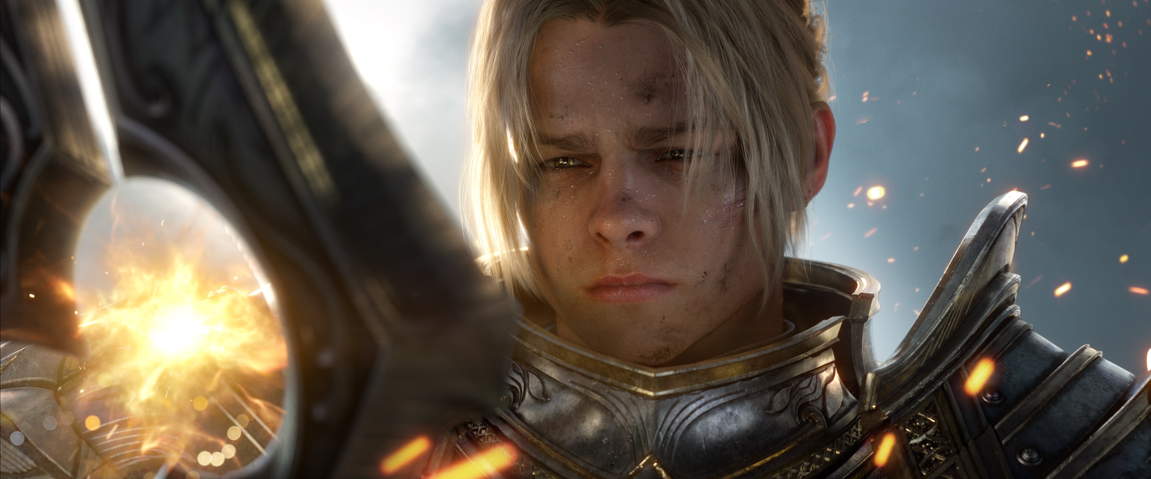 Anduin Wrynn Video Games World Of Warcraft World Of Warcraft Battle For Azeroth 3840x1600