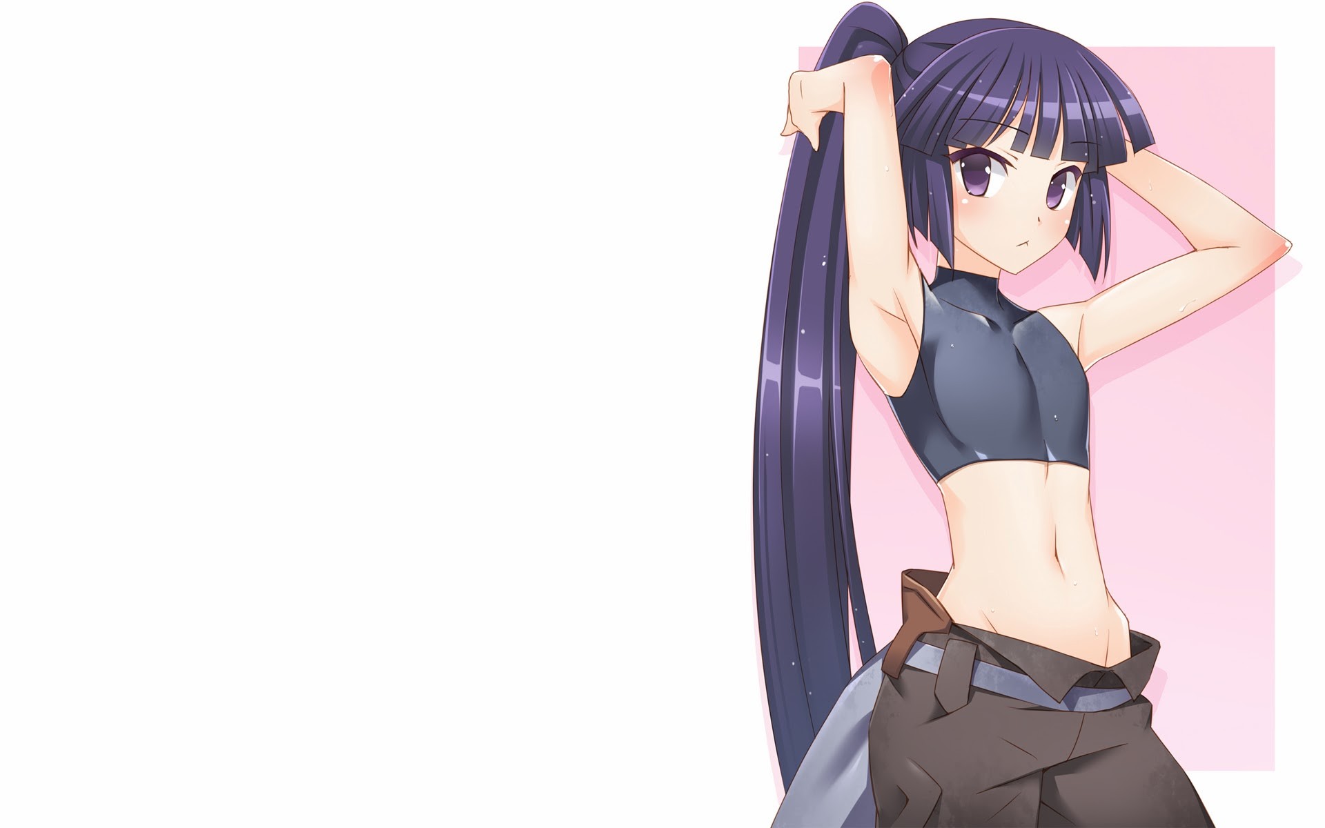 Anime White Background Log Horizon Akatsuki Log Horizon Anime Girls Arms Up 1920x1200