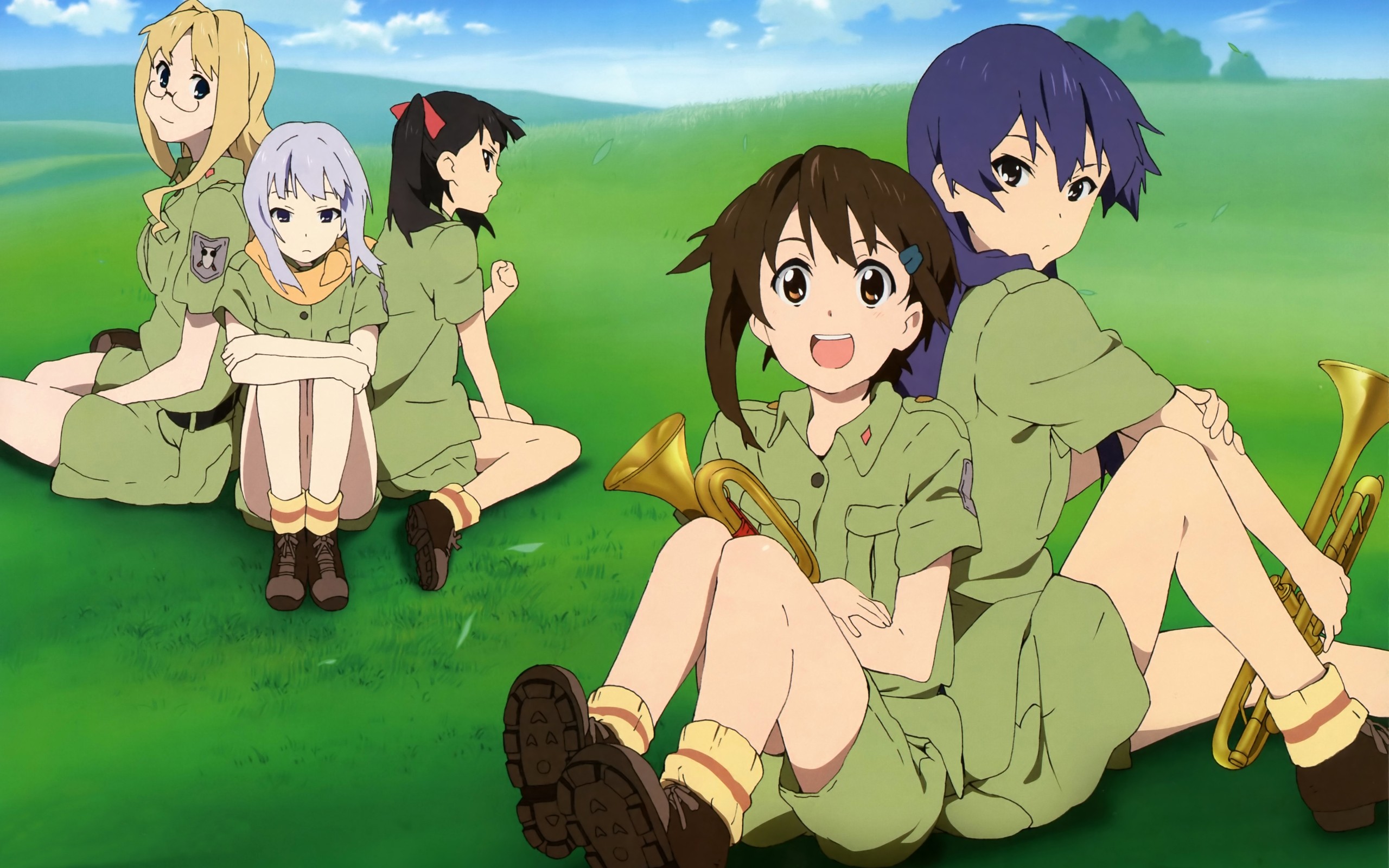 Anime Girls Anime Sora No Woto 2560x1600