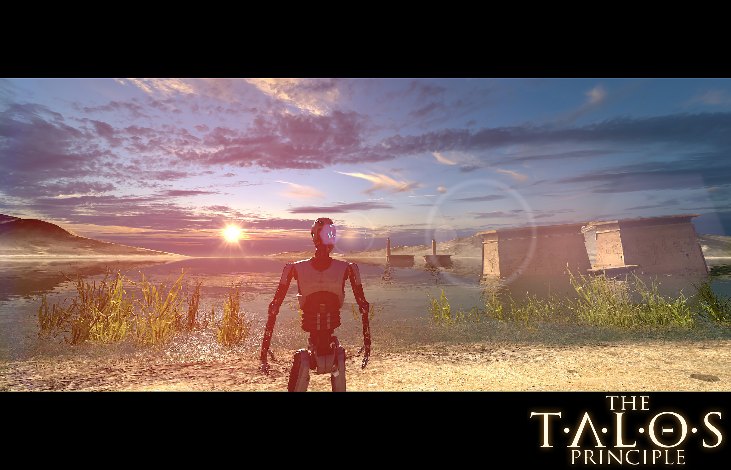 The Talos Principle Video Games Screen Shot Sky Robot 2560x1647