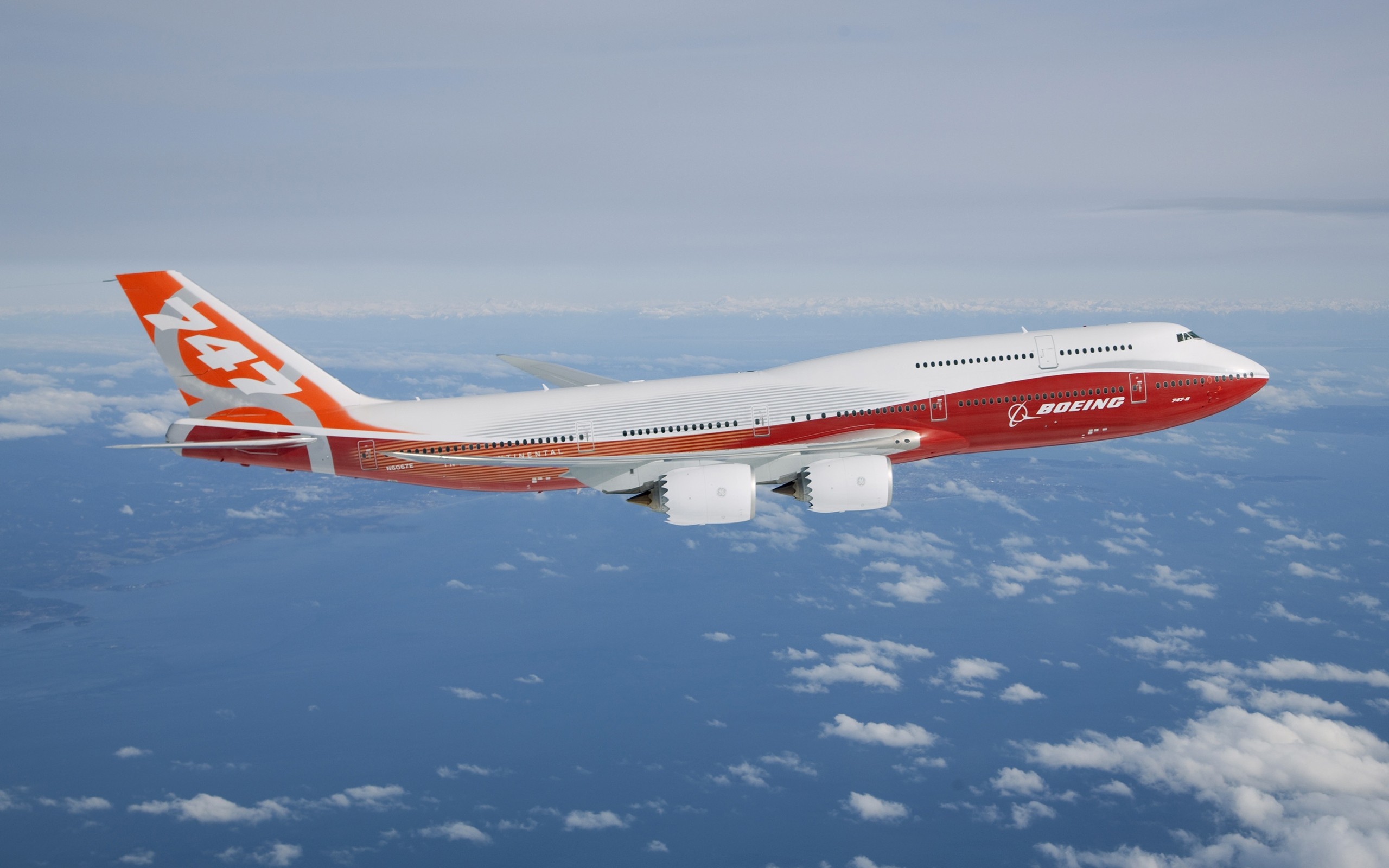 Boeing 747 Airplane Aircraft 2560x1600