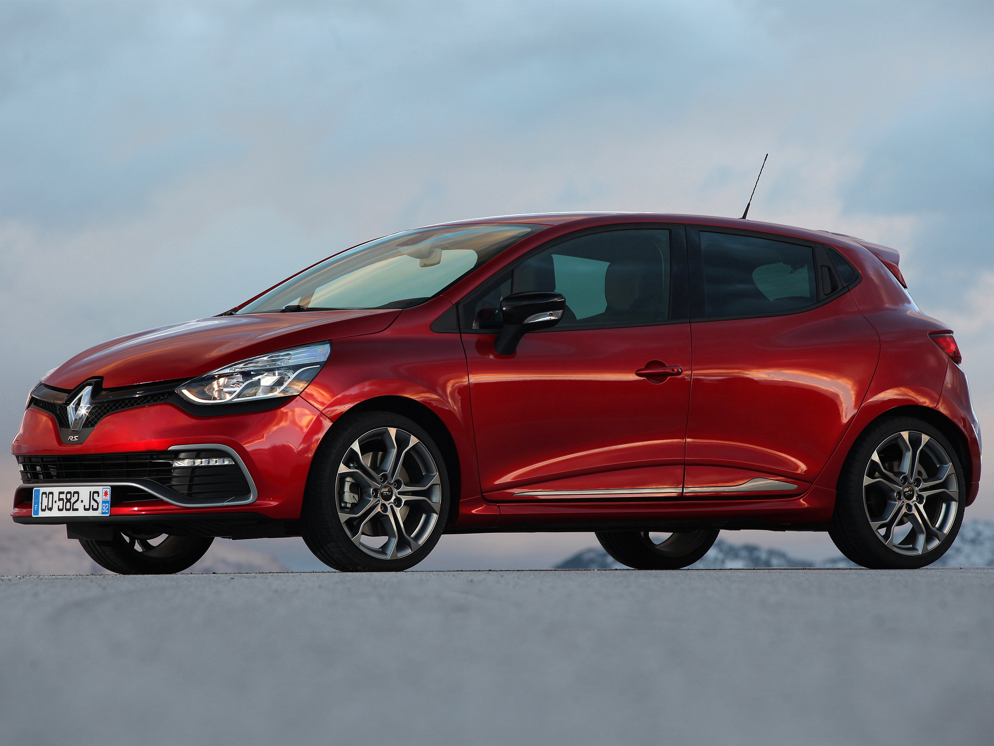 Renault Clio Renault Red Car Compact Car Car Vehicle 2048x1536