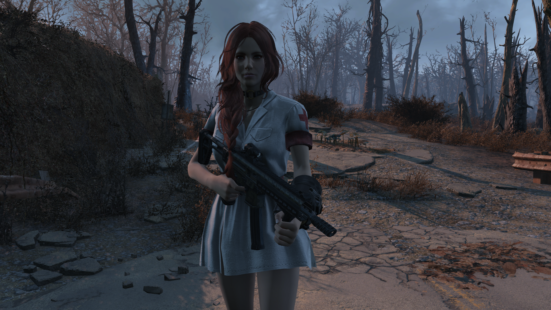 Fallout 4 PC Gaming Video Games Women Futuristic Apocalyptic Screen Shot Modding Bethesda Softworks 1920x1080