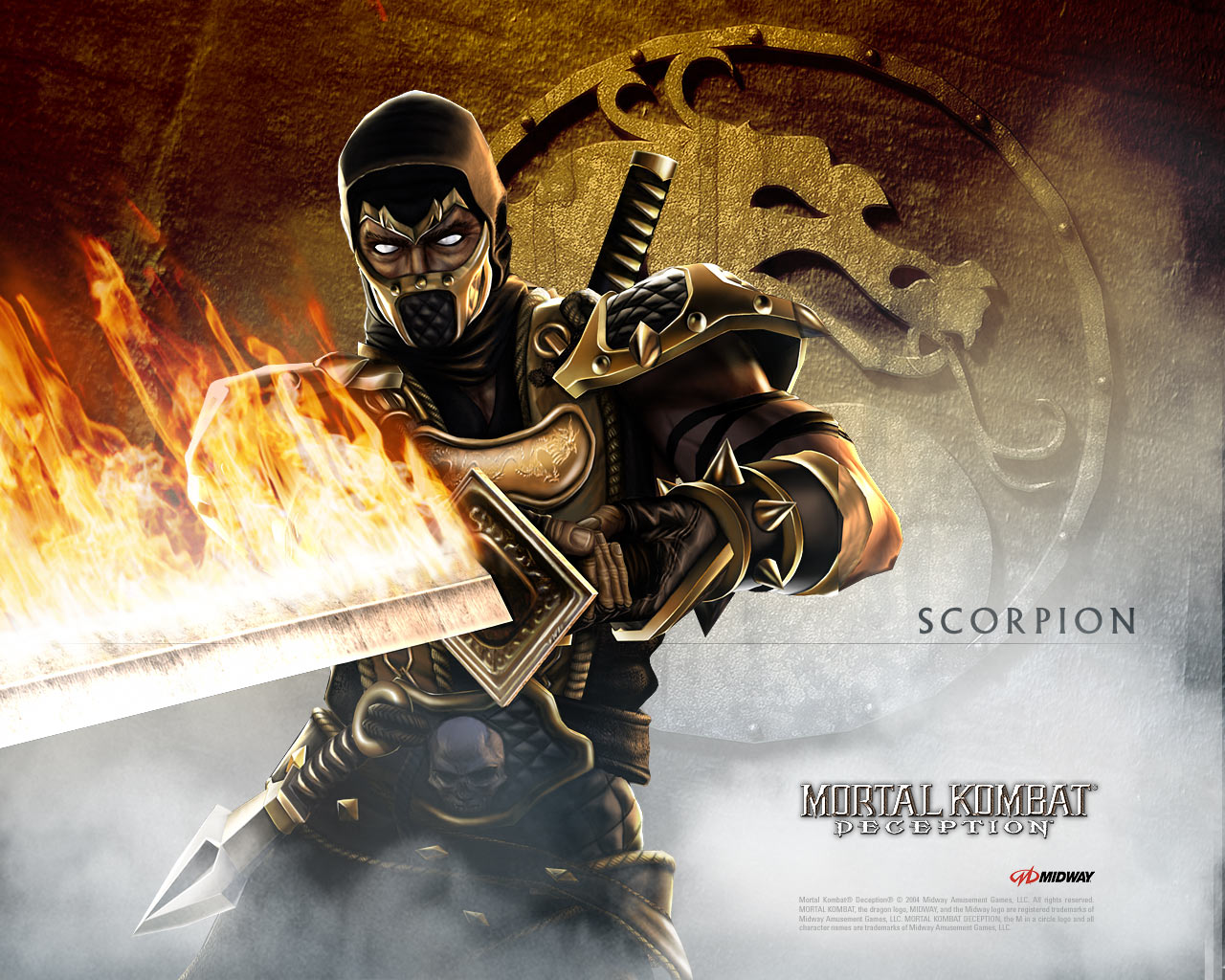 Scorpion Mortal Kombat 1280x1024