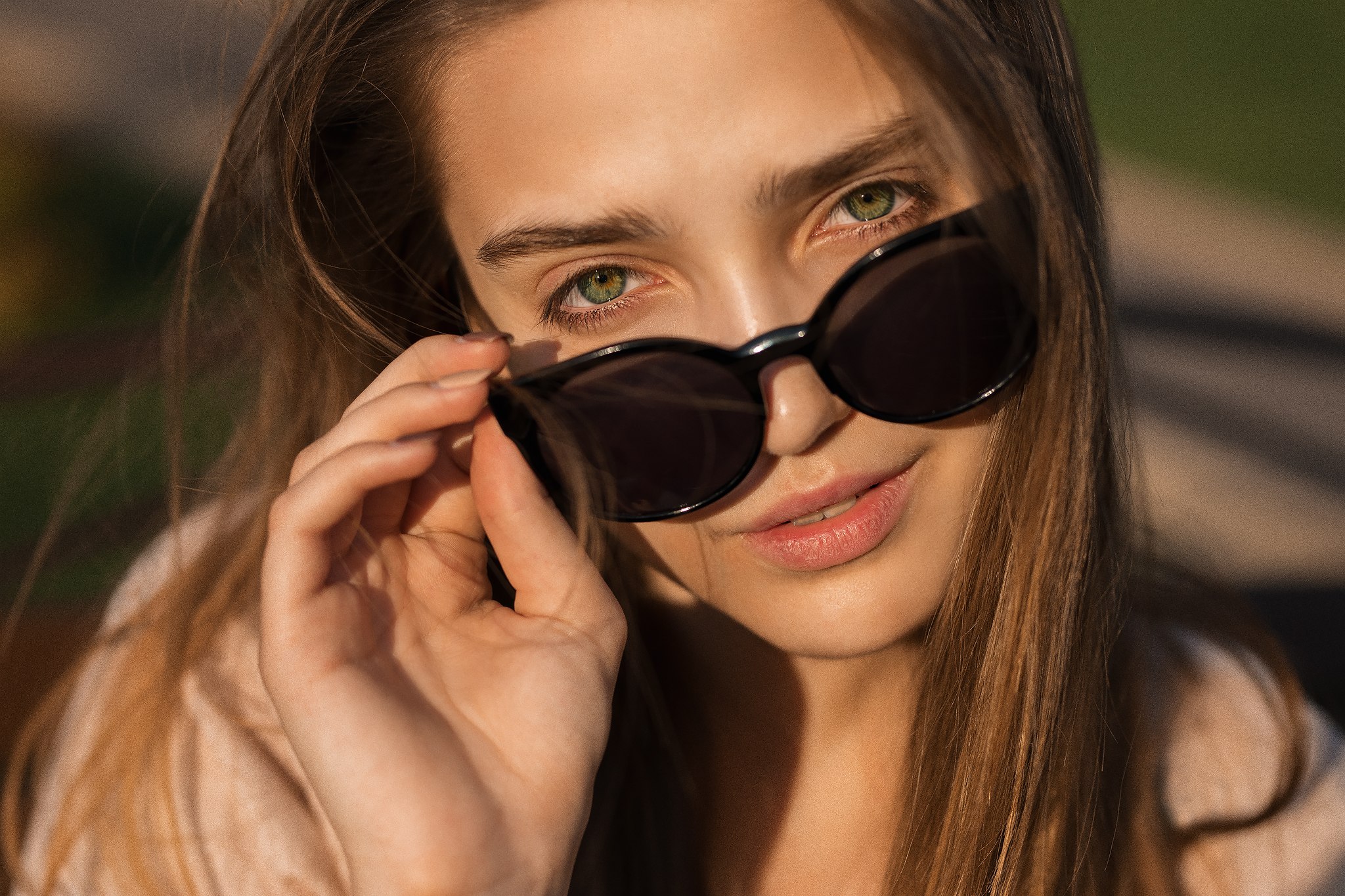 Women With Shades Dmitry Shulgin Women Model 500px Tina Model 2048x1365