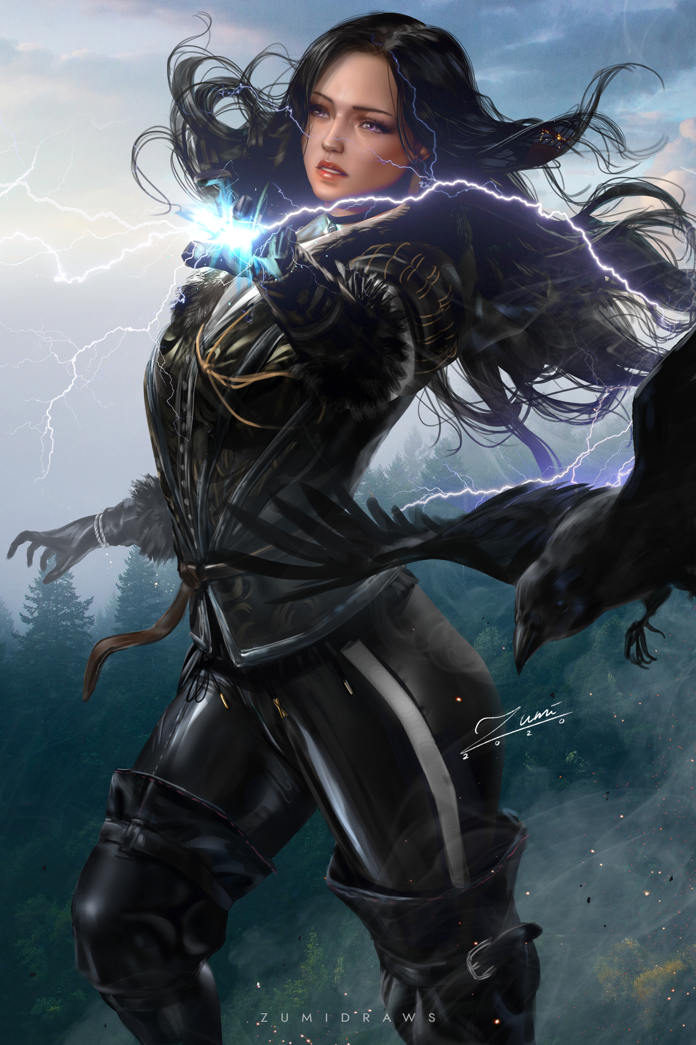 Yennefer Yennefer Of Vengerberg The Witcher Video Games Video Game Characters Video Game Girls Fanta 2339x3508
