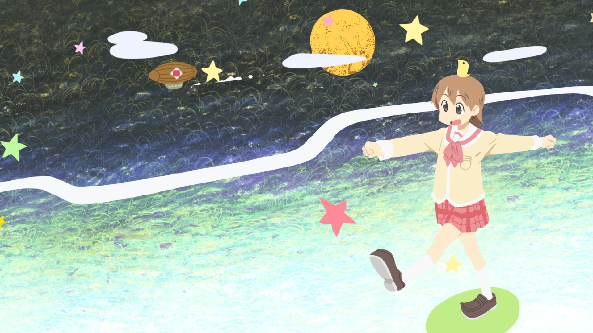 Anime Anime Girls Nichijou Aioi Yuuko 1920x1080