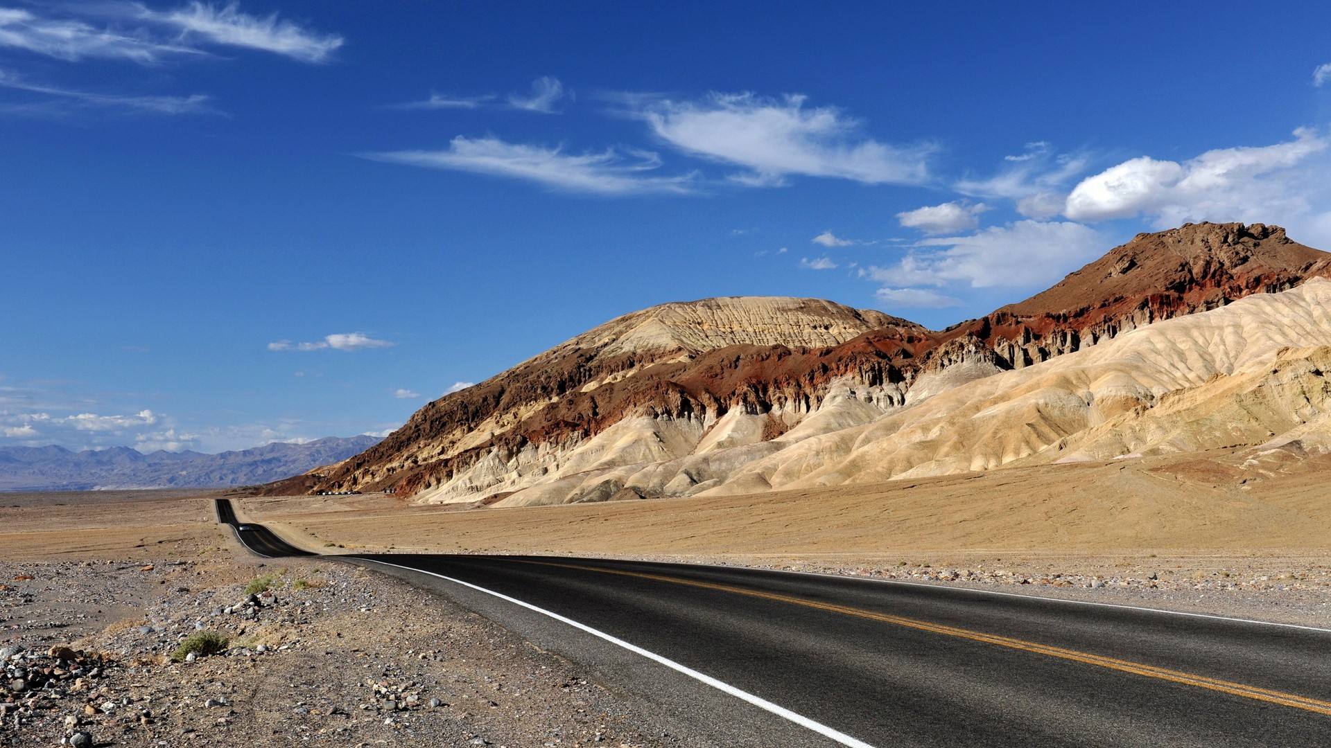 Landscape Nature Desert Mountains Death Valley 1920x1080