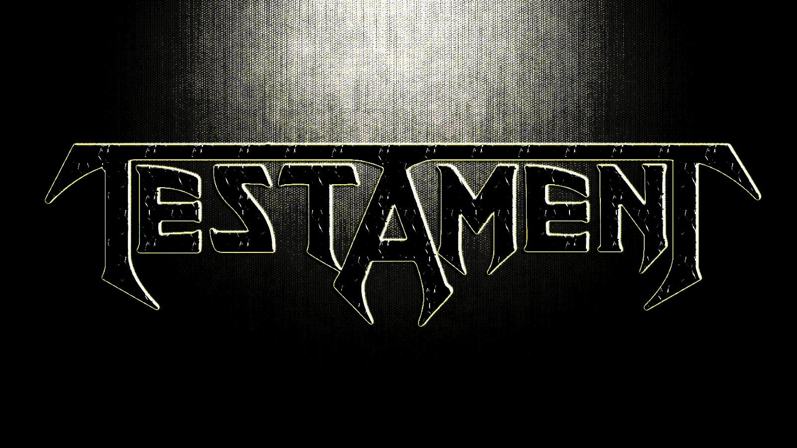 Testament Band Logo Thrash Metal Metal Band Band Logo Metal Music 1601x900