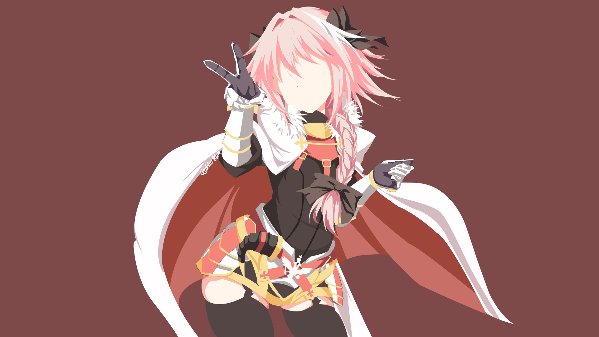 Astolfo Fate Apocrypha Astolfo Fate Grand Order Rider Of Black Fate Grand Order Minimalism Simple Ba 1920x1080