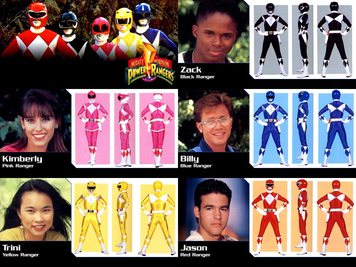 Mighty Morphin Power Rangers Power Rangers Collage 1200x900