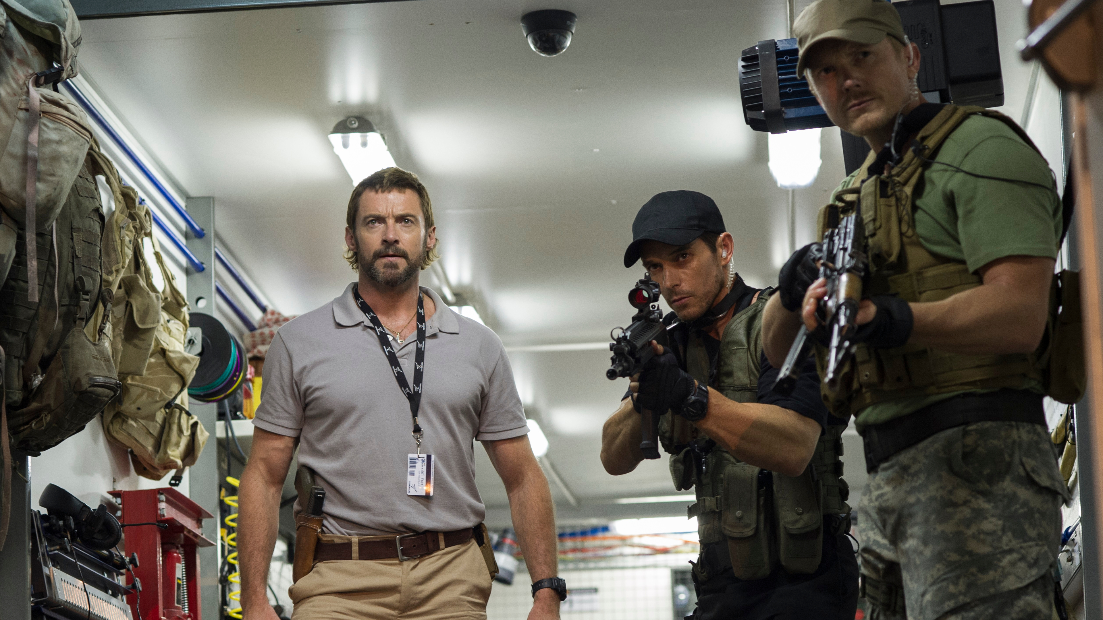 Chappie Vincent Moore Hugh Jackman 3840x2160