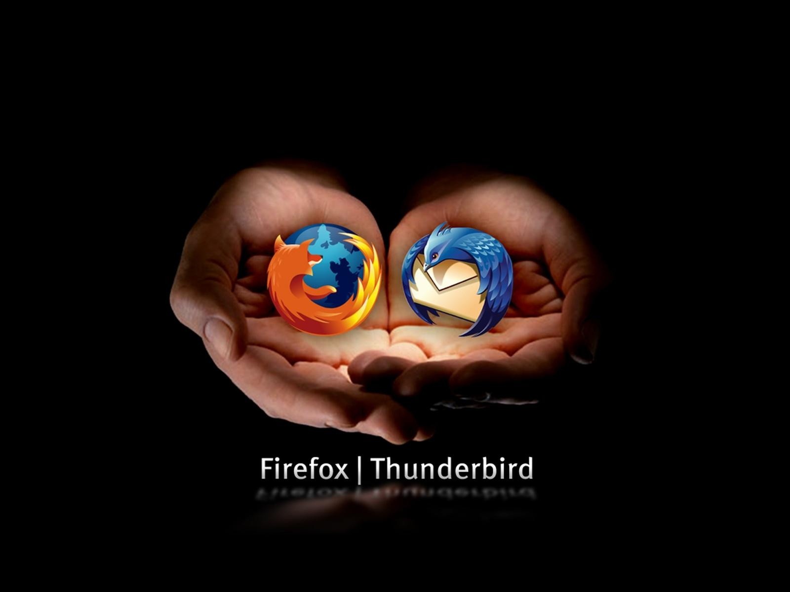 Mozilla Firefox Logo Open Source Browser Dark Fox Thunderbird Advertisements 1600x1200
