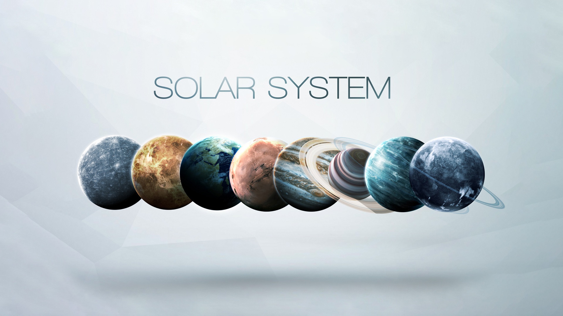 Solar System Space Space Art Simple Background Vadim Sadovski 1920x1080