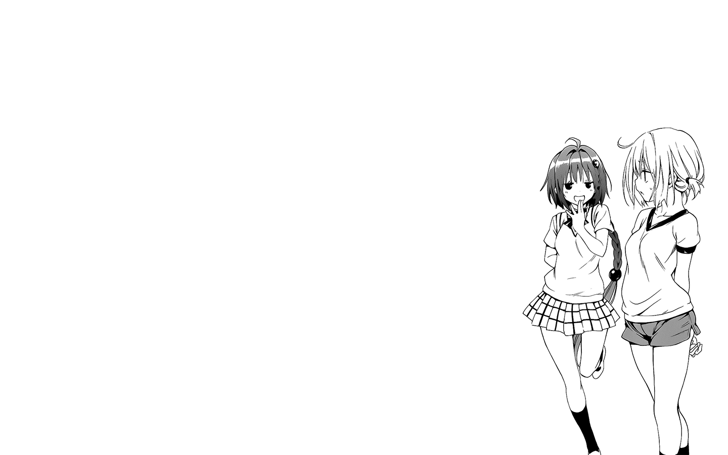 Manga To Love Ru Kurosaki Mea Momo Velia Deviluke 1440x900