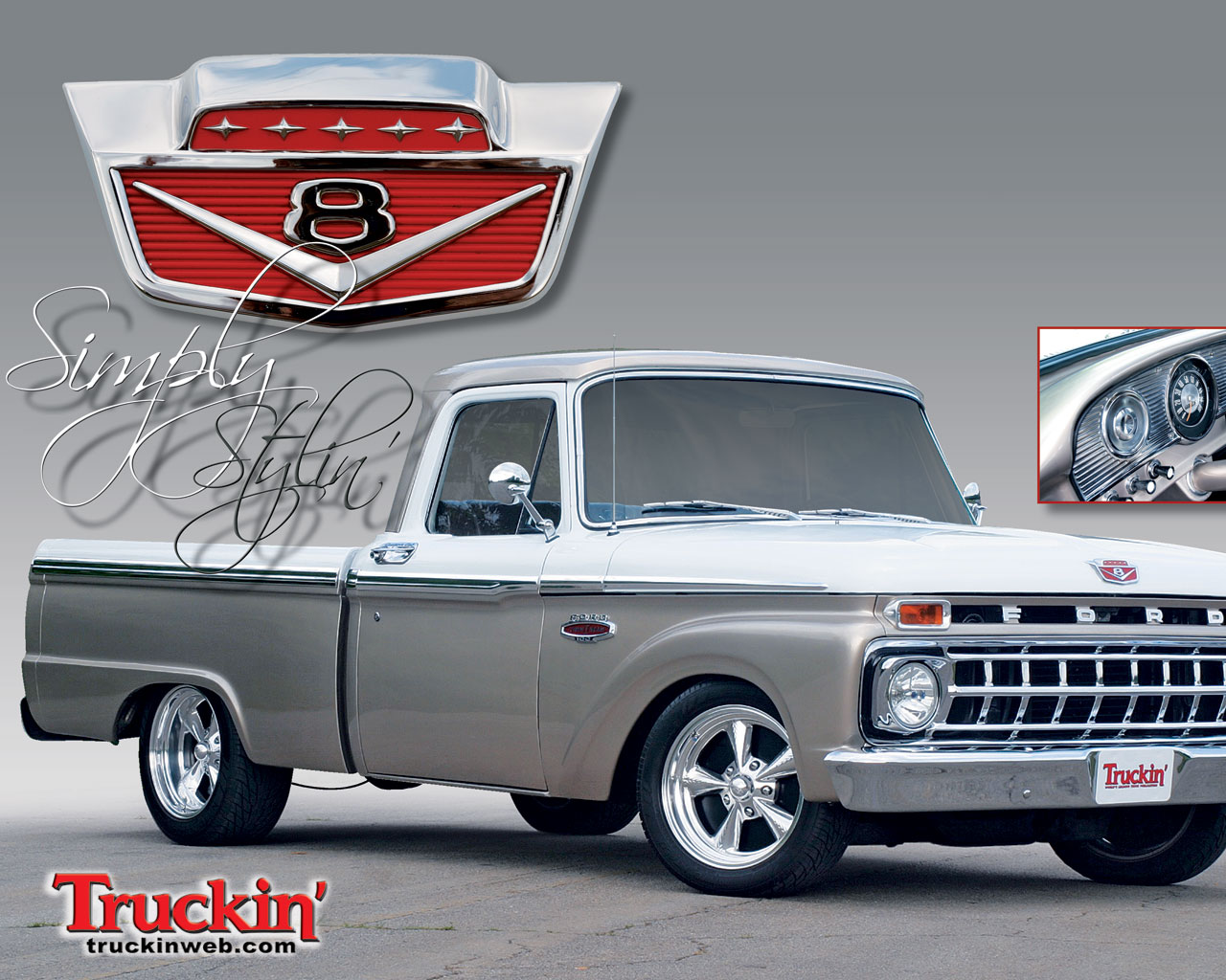 Vehicles Ford F 100 1280x1024