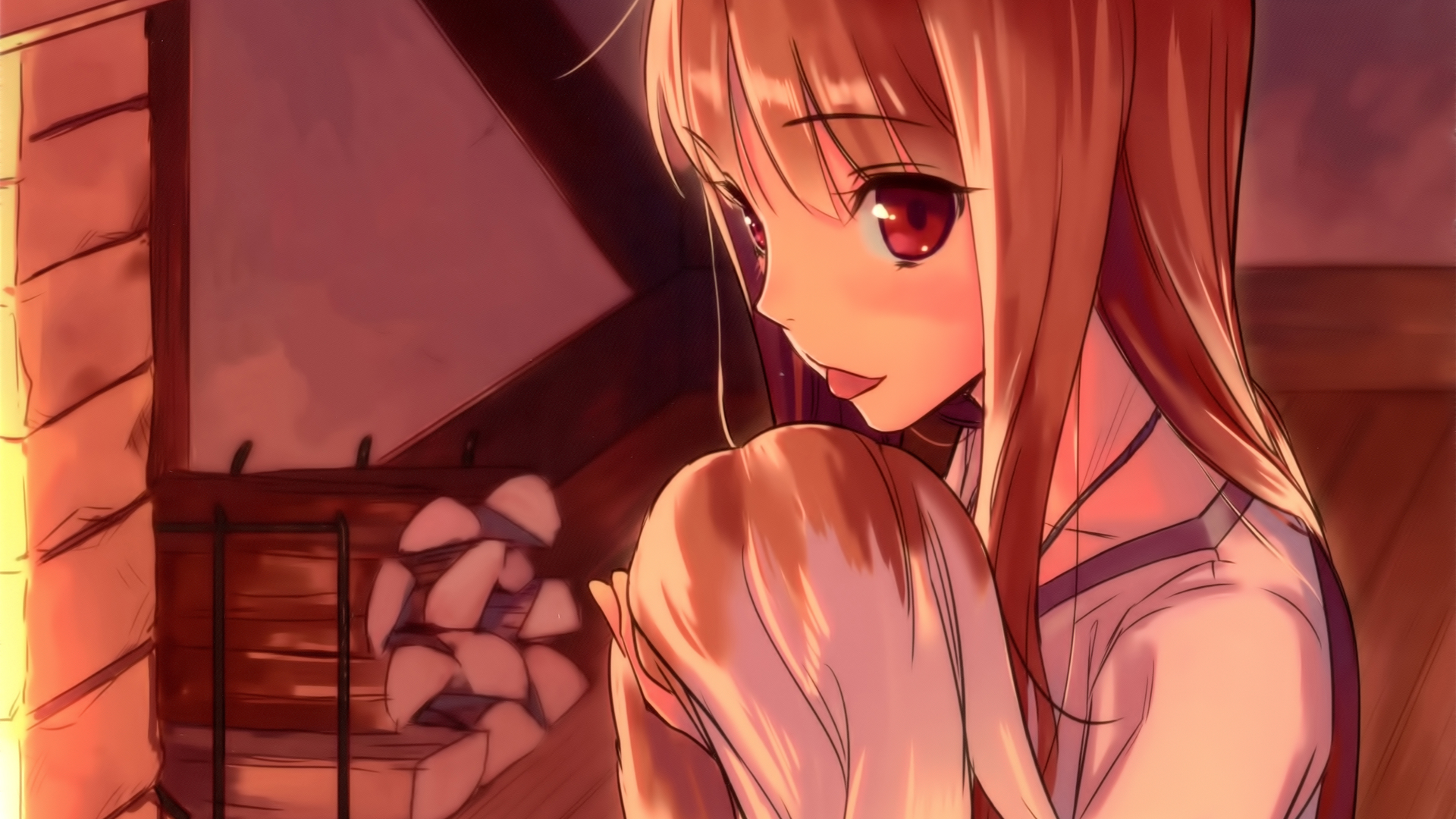 Manga Spice And Wolf Holo Spice And Wolf Okamimimi 1920x1080