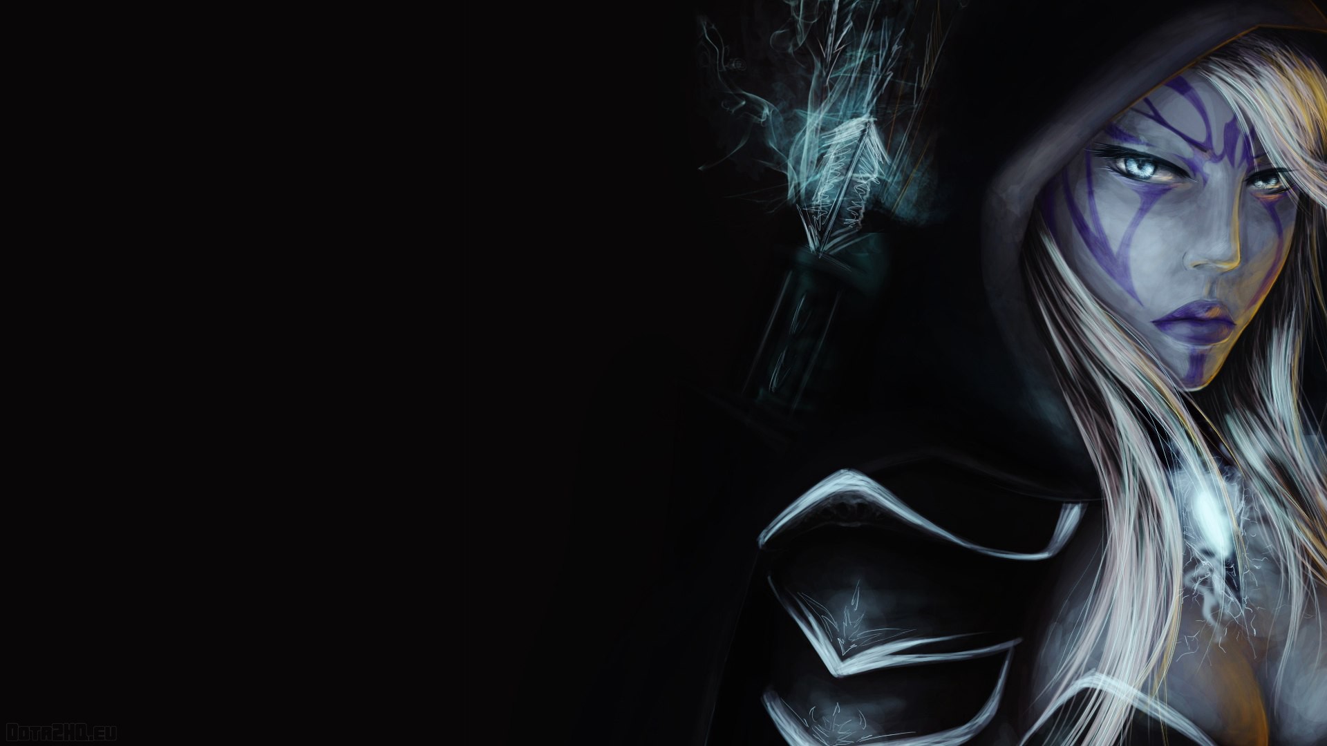 Dota Dota 2 Defense Of The Ancient Valve Valve Corporation Drow Ranger Hero Arrows 1920x1080