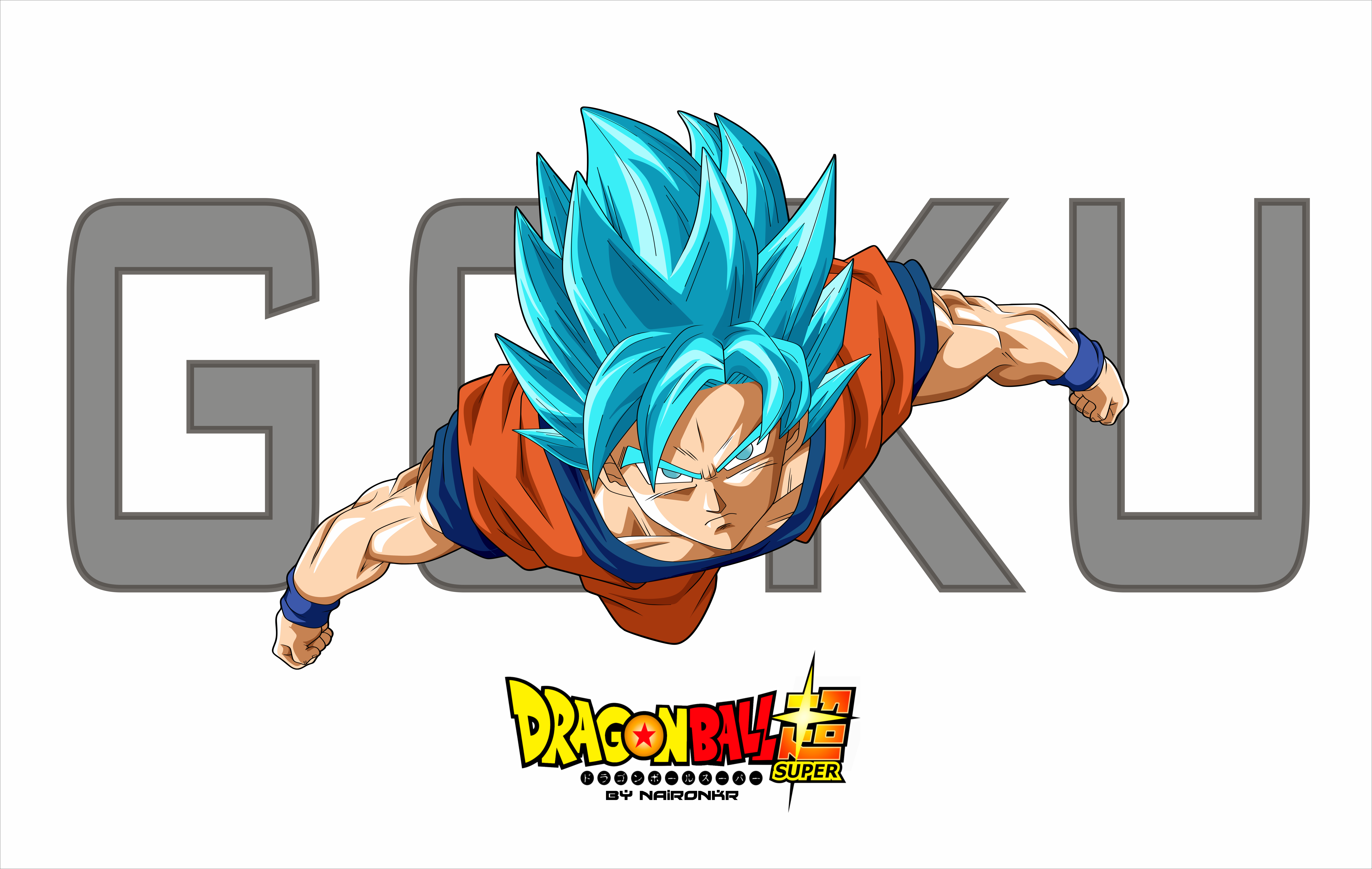 Goku SSGSS Goku Dragon Ball Super 7530x4770