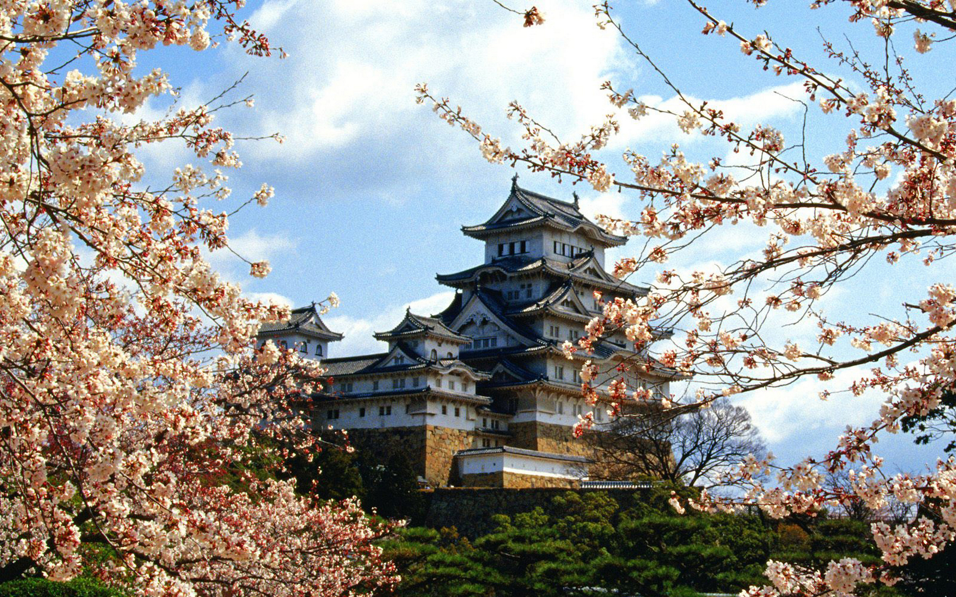 Man Made Himeji Castle 1920x1200