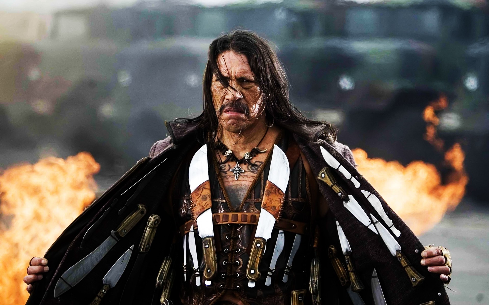 Movies Machete Movie Danny Trejo Movie Scenes Men Actor 1920x1200