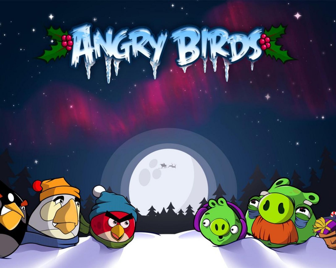 Angry Birds Angry Birds Seasons 1280x1024