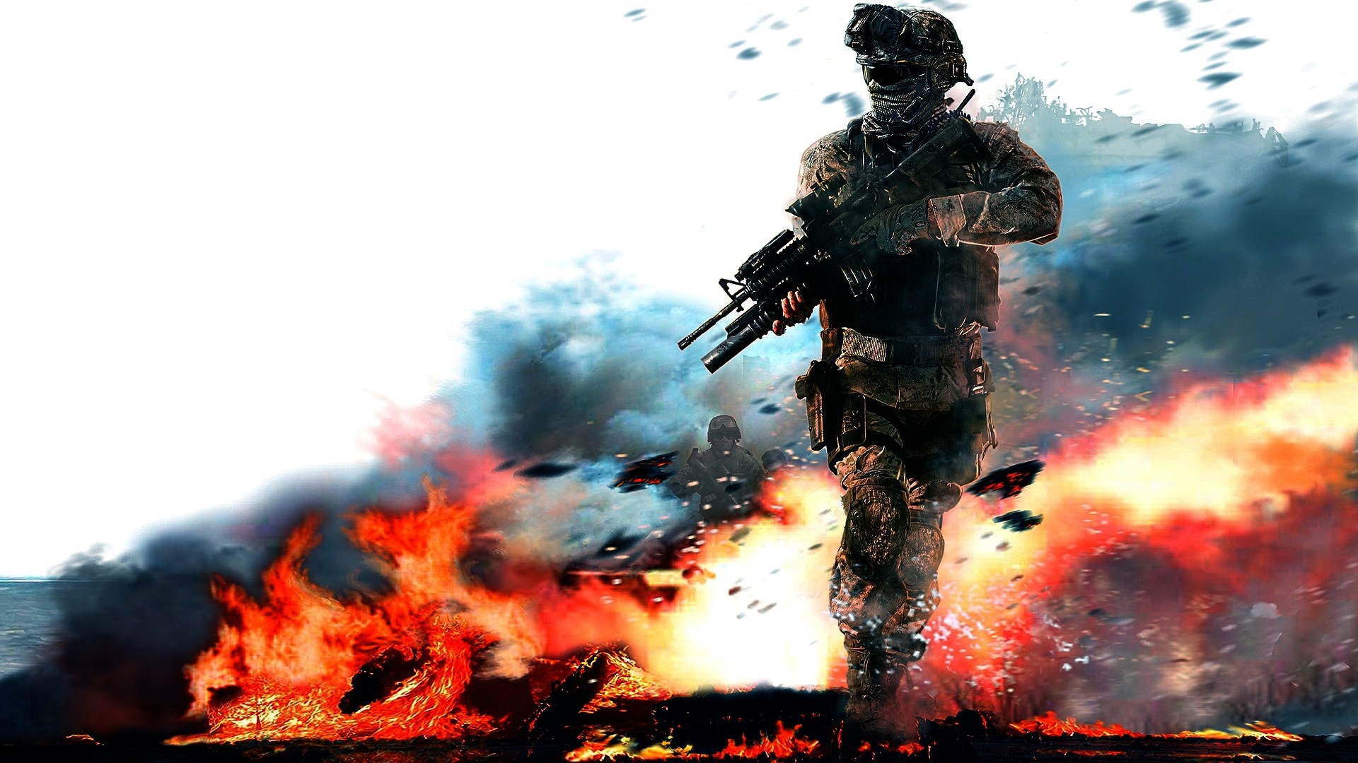Call Of Duty Call Of Duty Modern Warfare 2 Video Games Soldier War 1920x1080