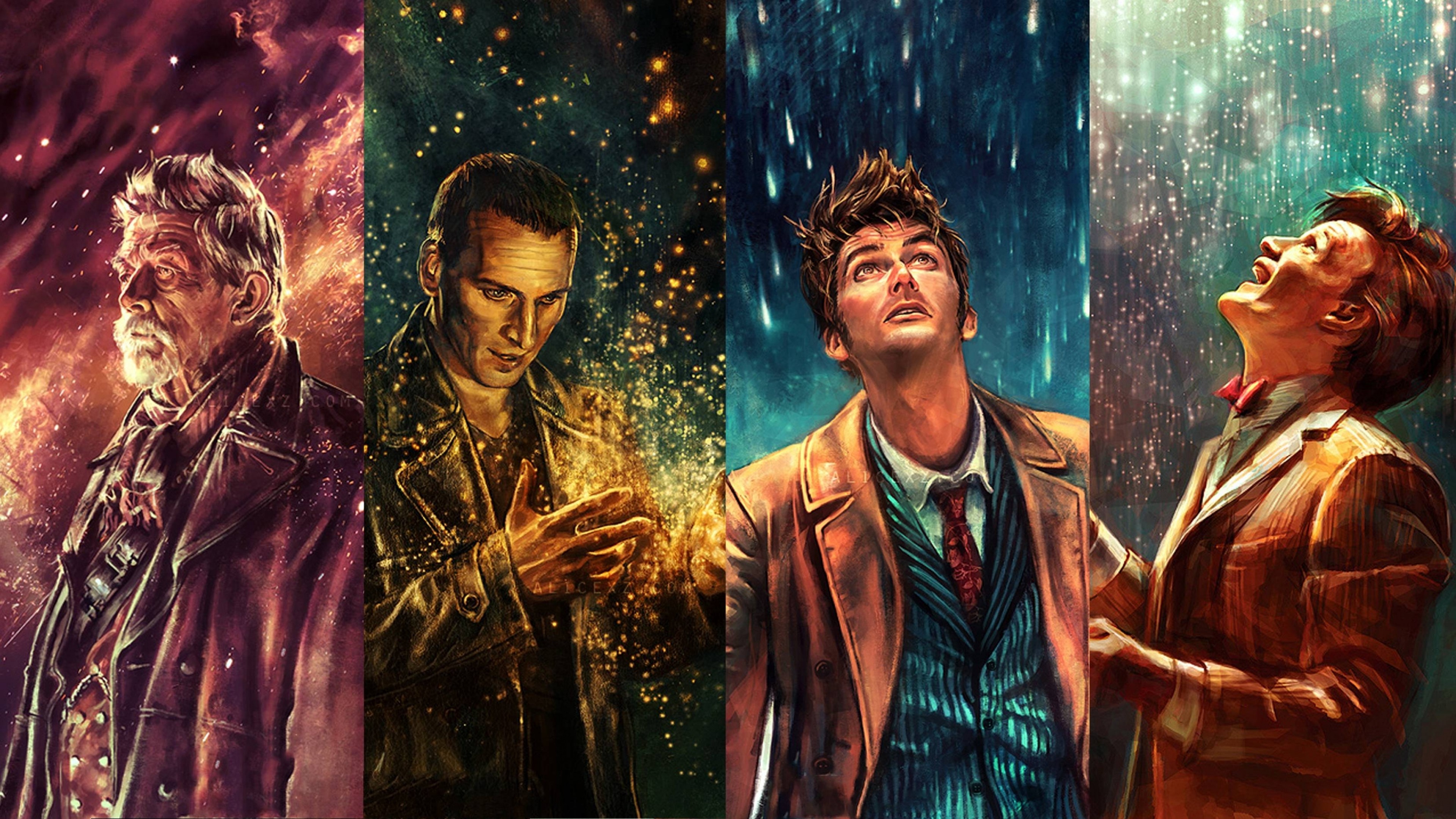 Doctor Who The Doctor War Doctor Ninth Doctor Tenth Doctor Eleventh Doctor Hellblazer Christopher Ec 3840x2160