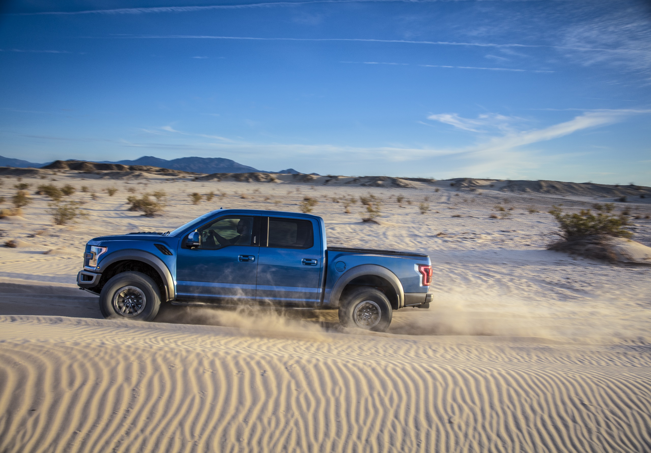 Sand Desert Car Blue Cars Ford Ford F 150 Raptor Vehicle Outdoors 2560x1784