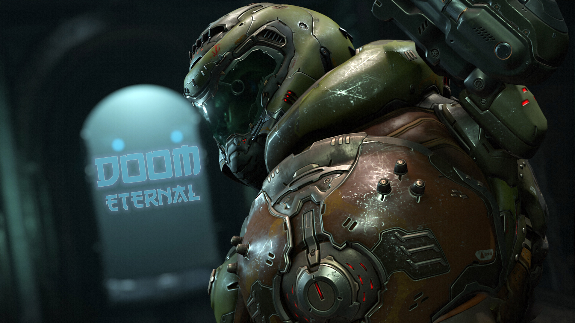 DOOM Eternal Doom Guy Video Games 2020 Year Video Game Art 1920x1080